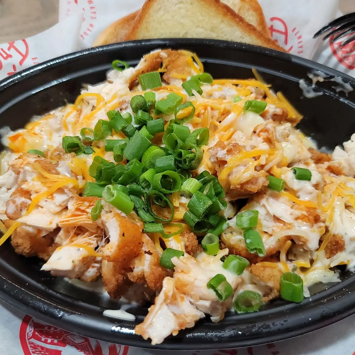 Mac and Buffalo Chicken