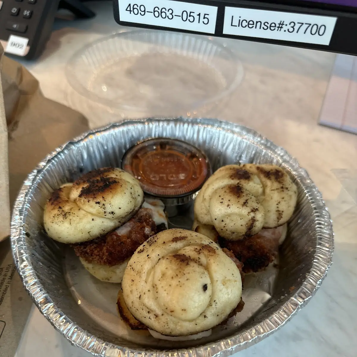 Garlic Knot Chicken Parmesan Sliders