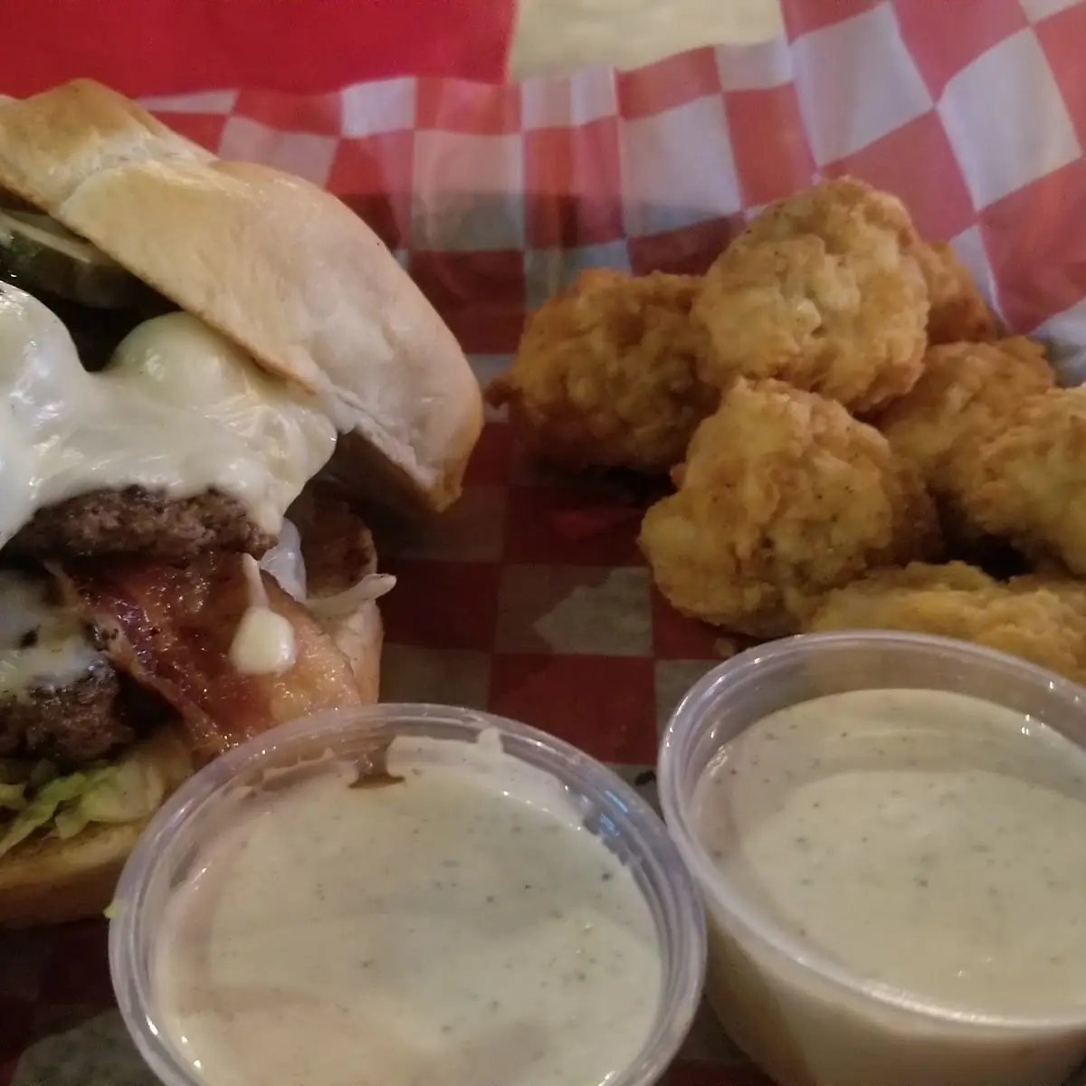 Mushroom Swiss Burger