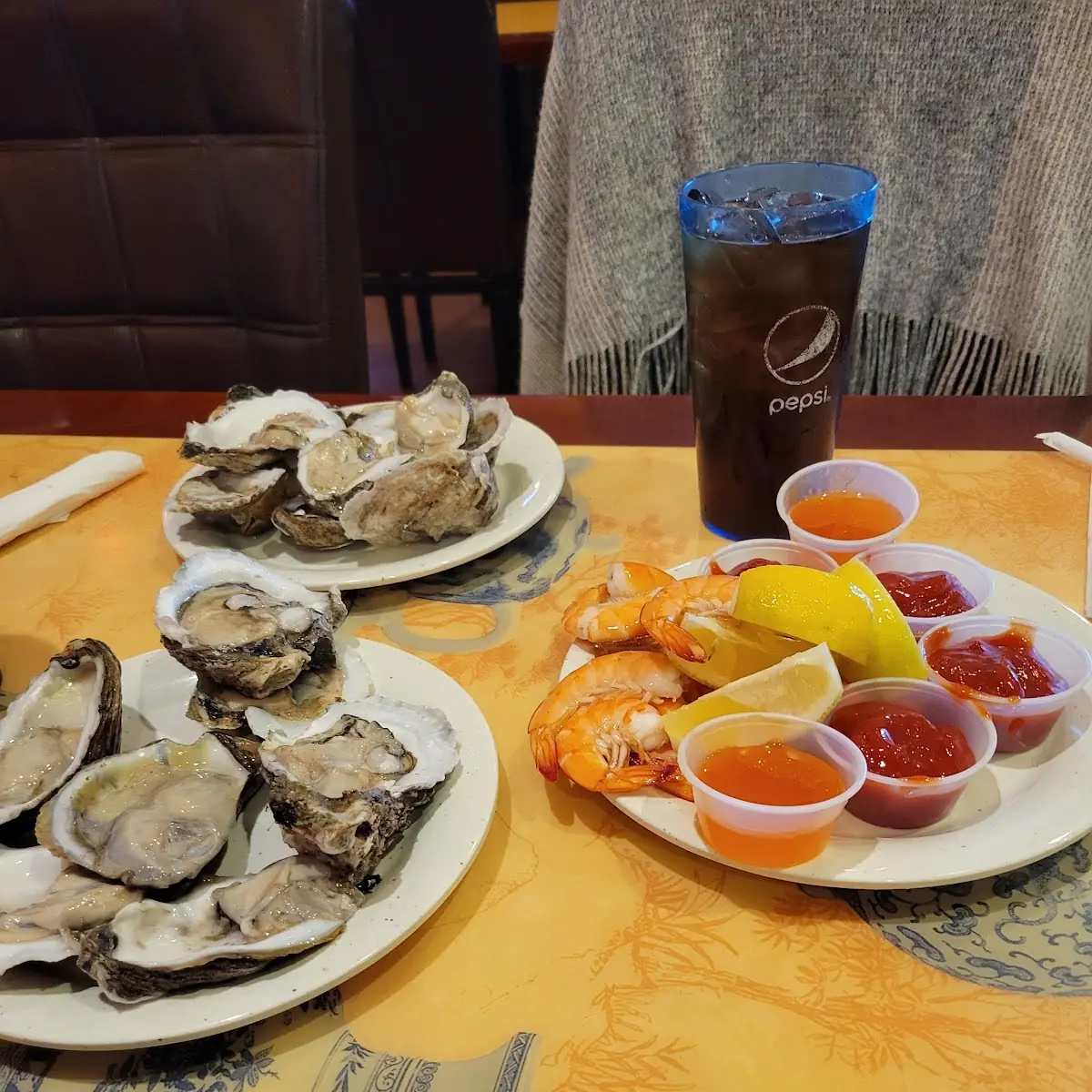 Oysters on Half Shell
