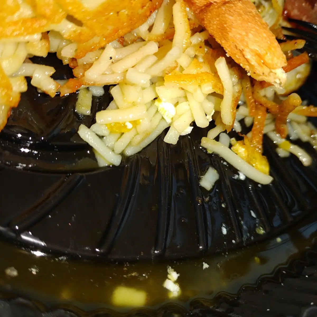Hash Browns Bacon and Eggs
