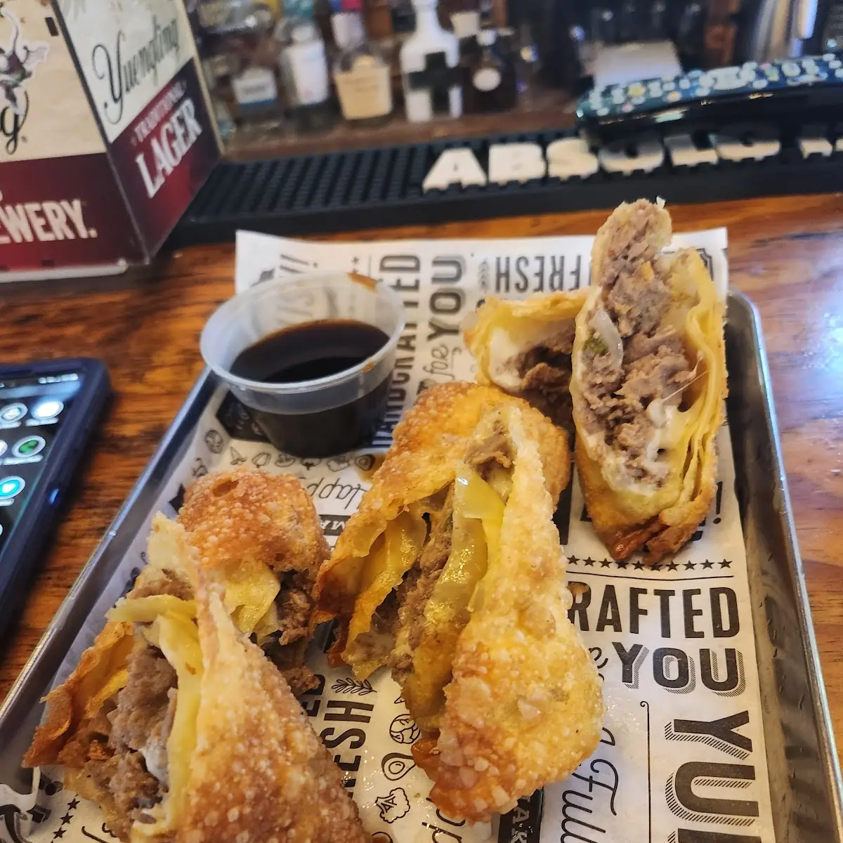 Philly Cheesesteak Eggrolls