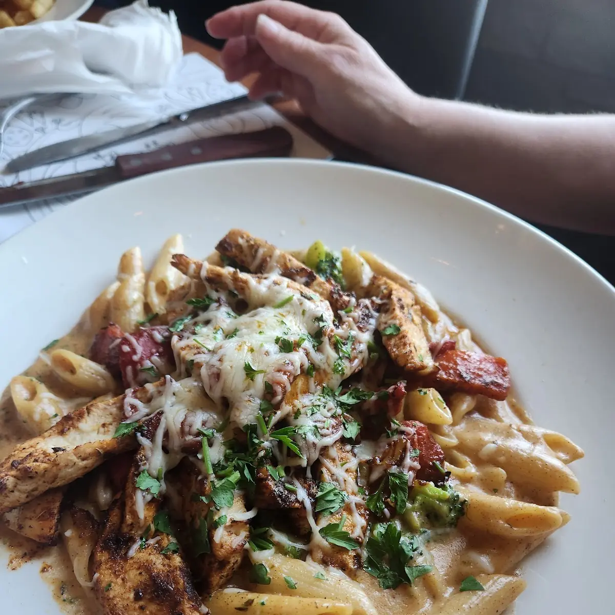 Blackened Chicken Pasta