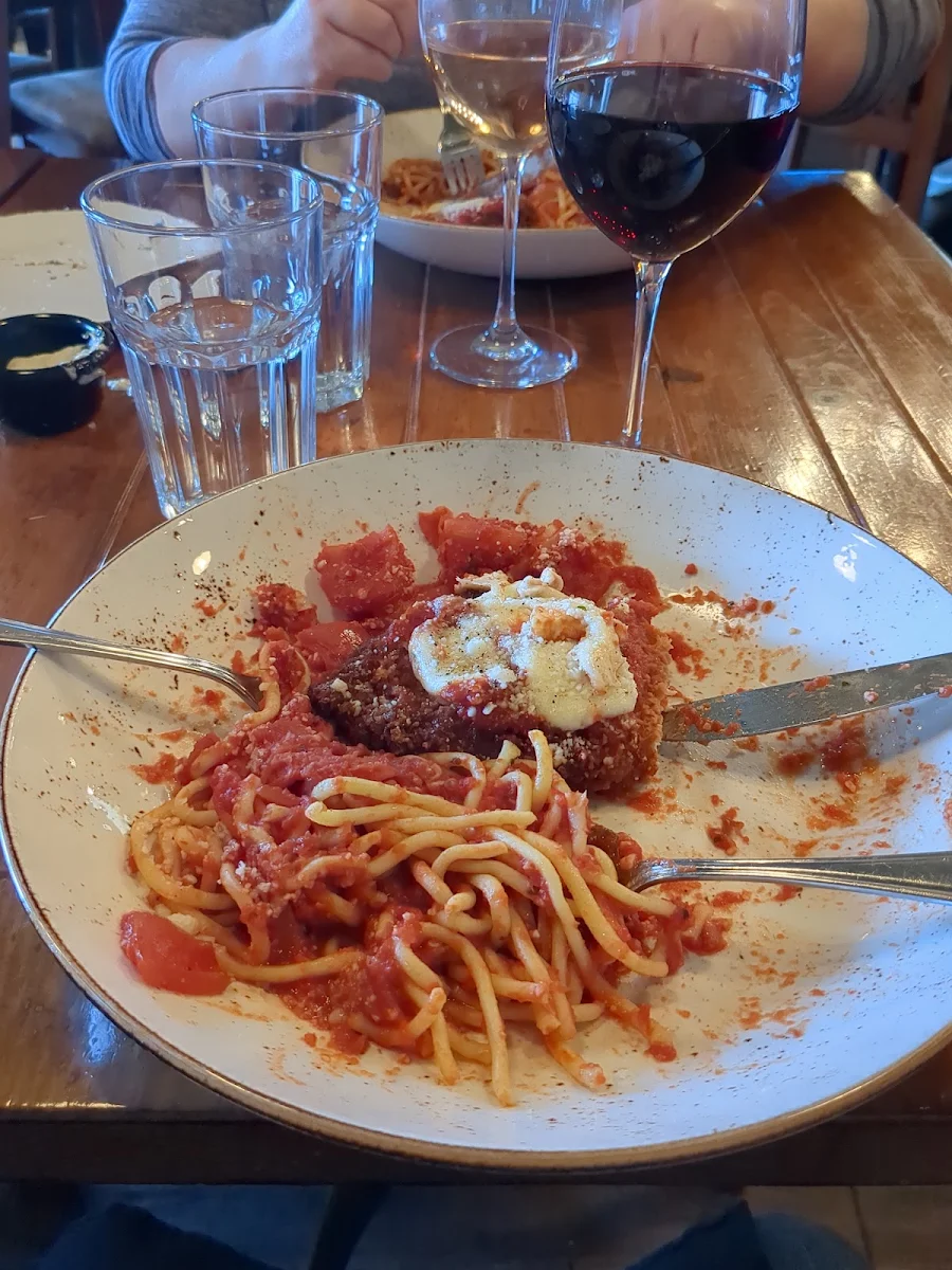Chicken Parmigiana, Trattoria Gusto