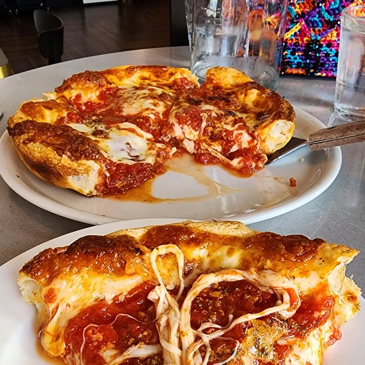 Deep Dish Cheese Pizza
