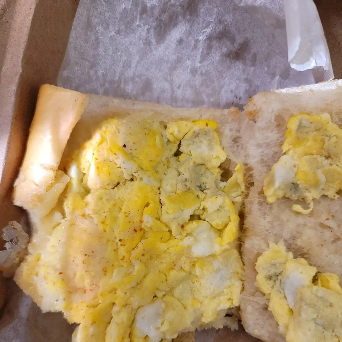 Scrambled Egg Sandwich