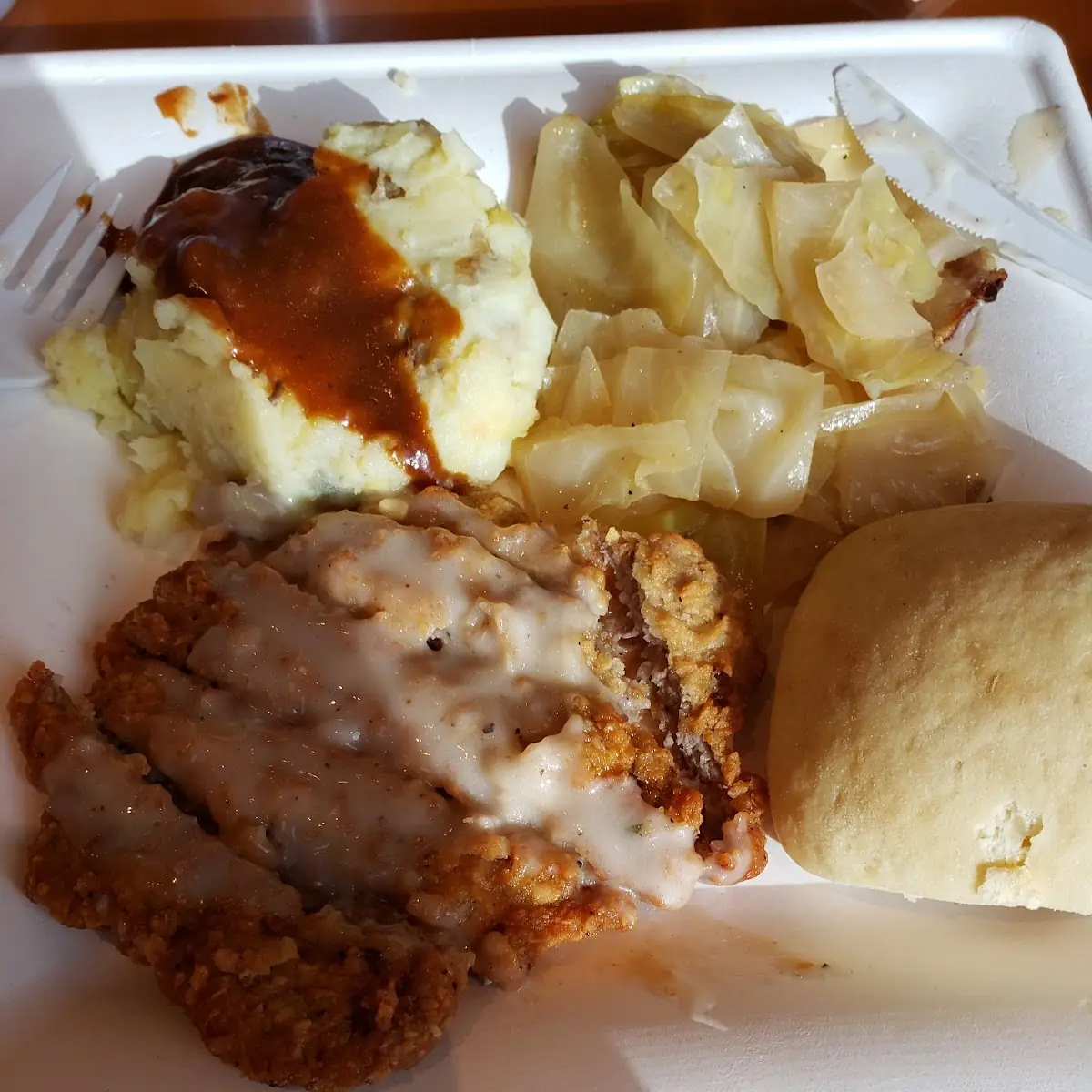 Chicken Fried Steak Dinner