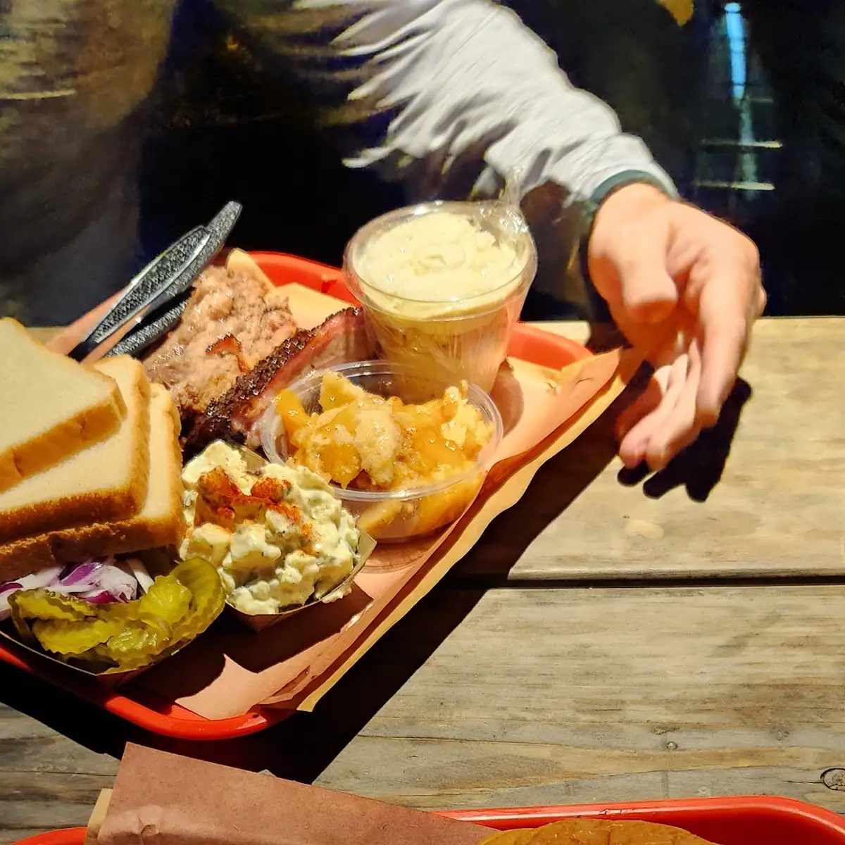 Chopped Brisket Sandwich
