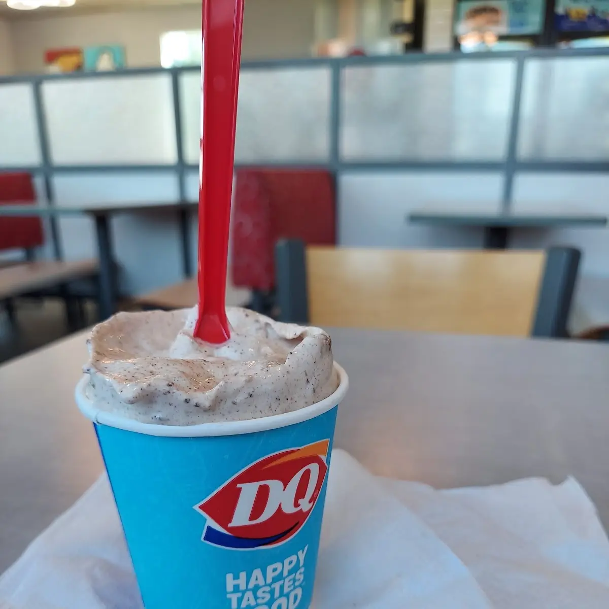 Cotton Candy Blizzard Treat