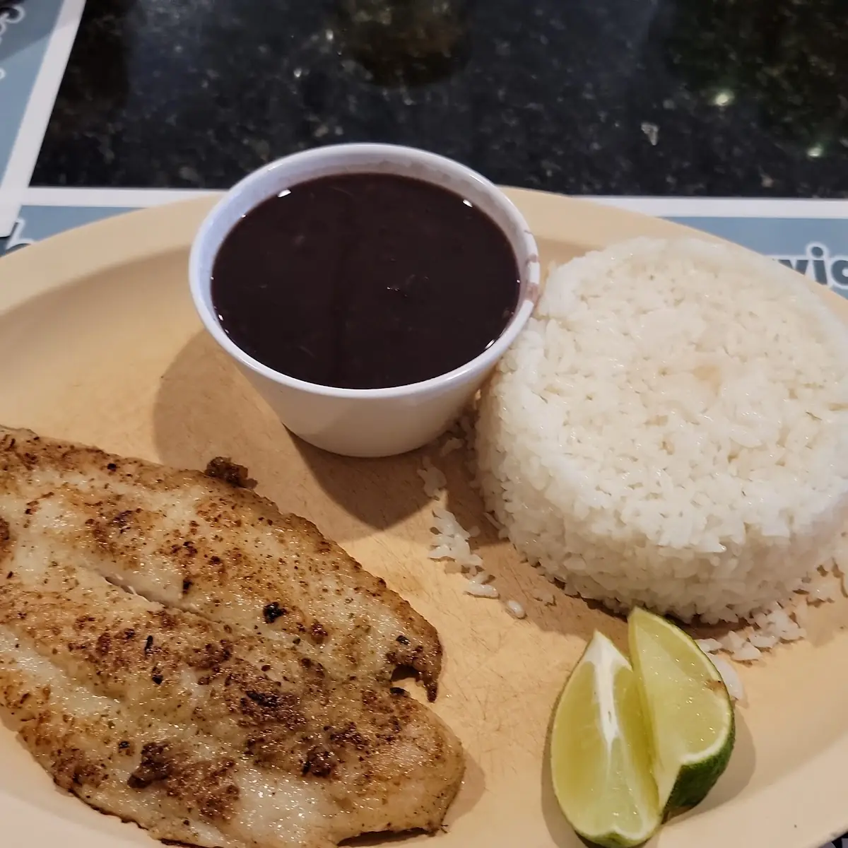 Filete De Pescado a La Plancha Grilled Fish Fillet