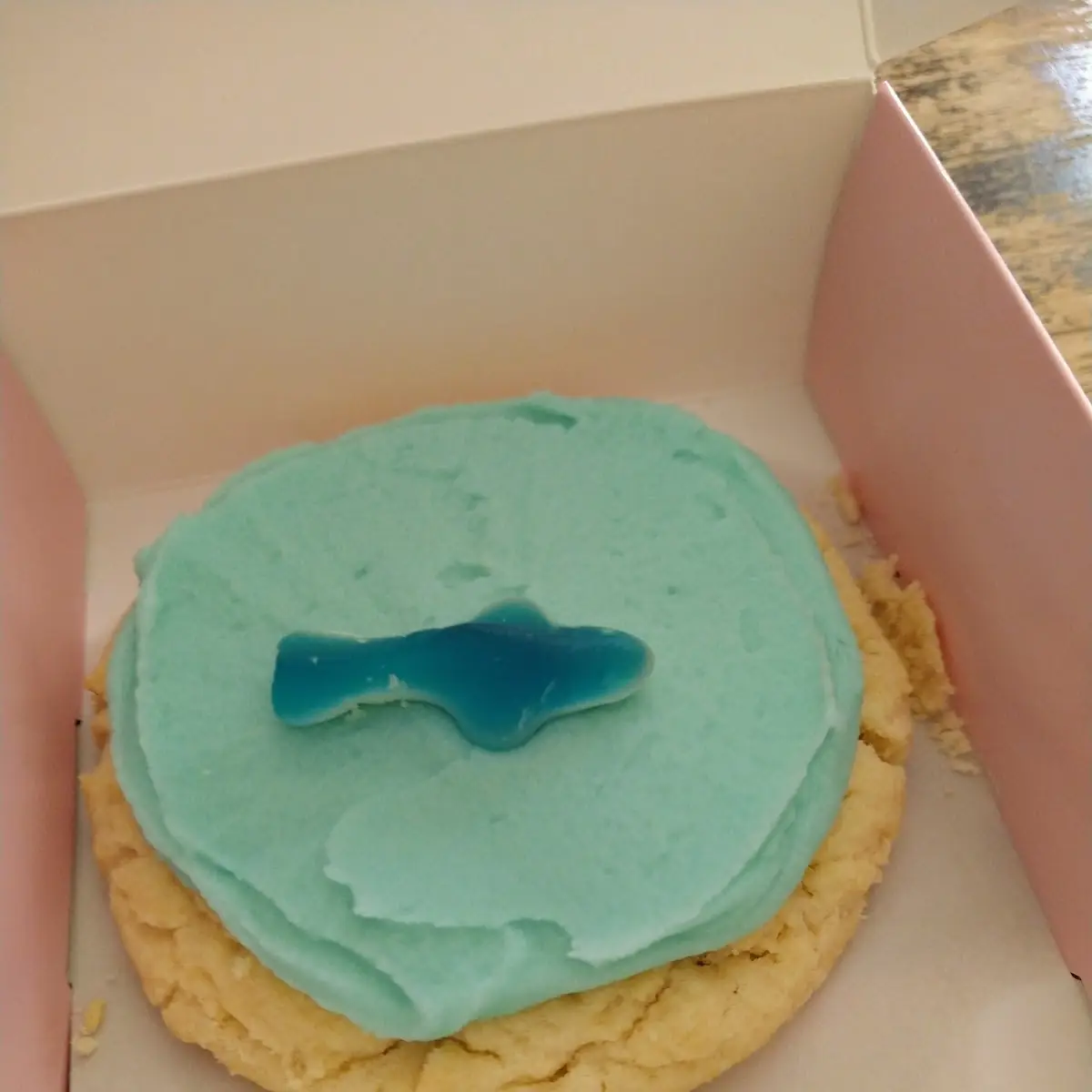 Shark Week Sugar Cookie
