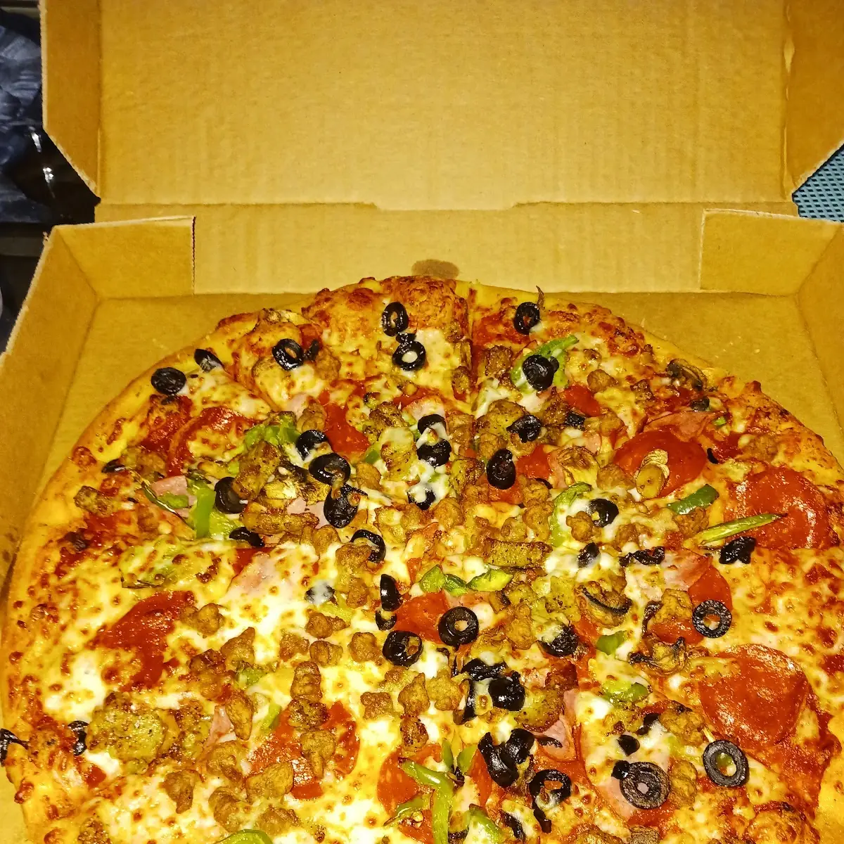 Supreme Pizza with Pineapple