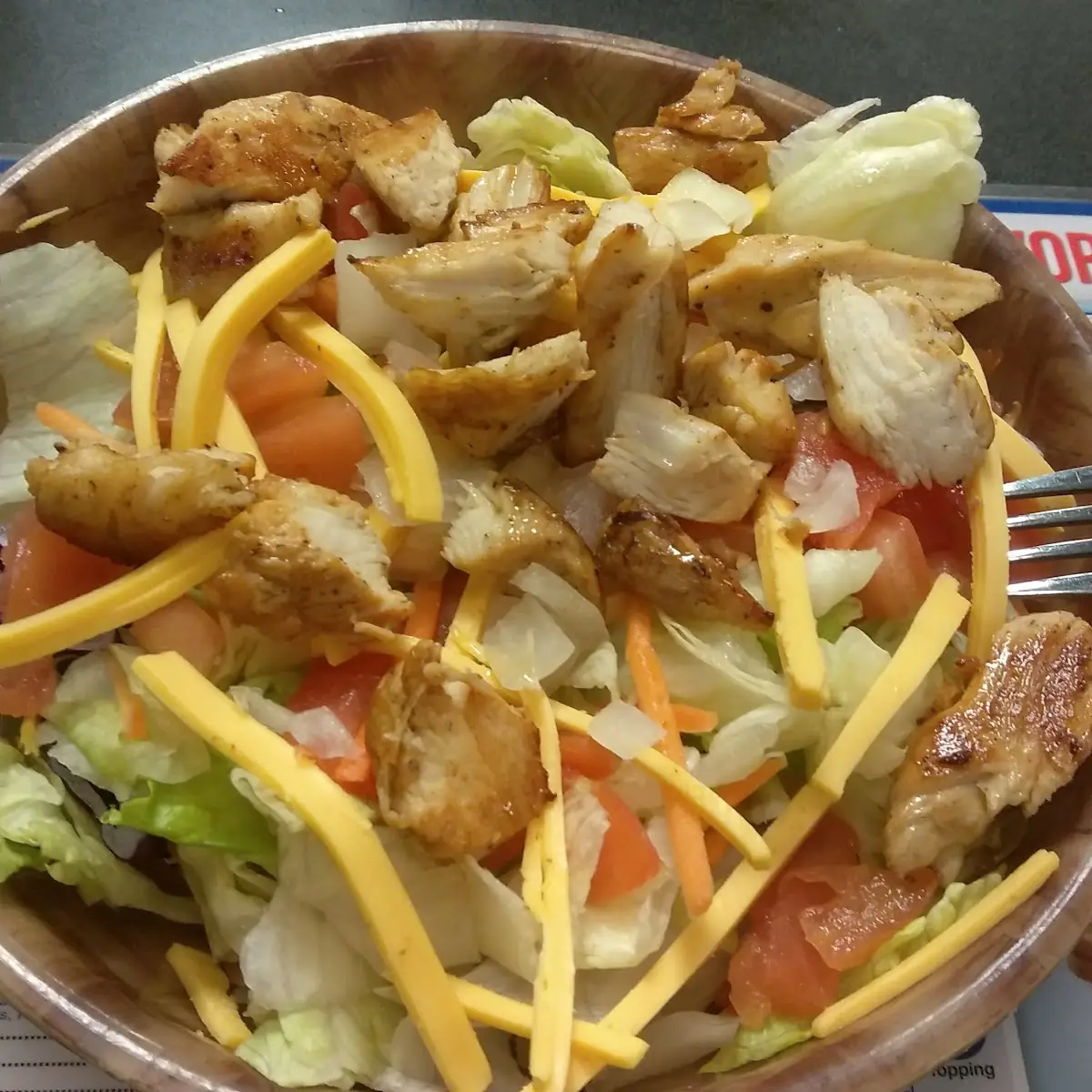 Grilled Chicken Salad