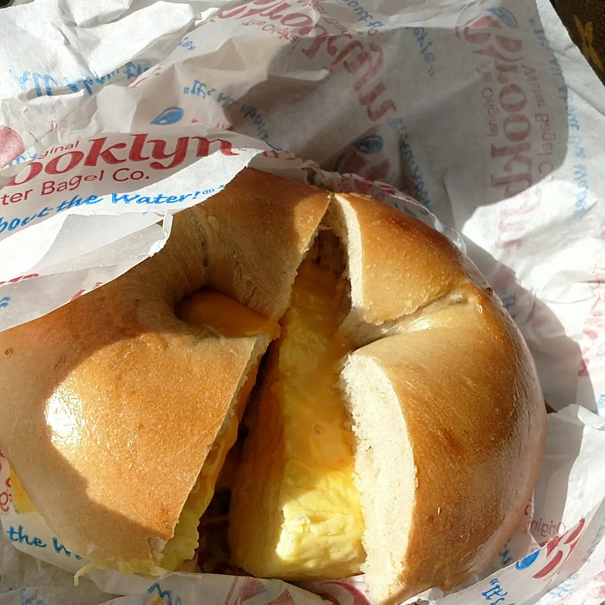 Egg and Cheese Bagel