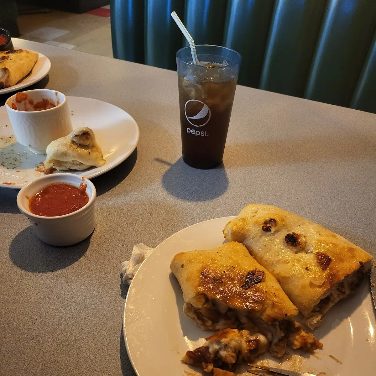 BBQ Chicken Calzone