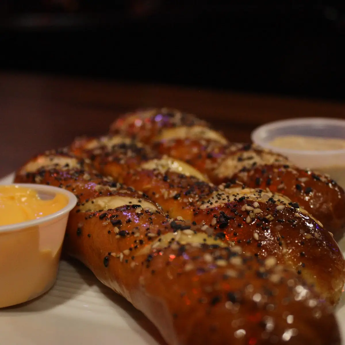 Beer Cheese Pretzel Bites