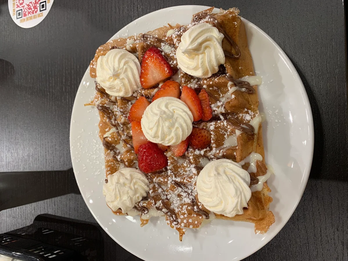 Carrot Cake Waffle, Stacked Pancake & Breakfast House