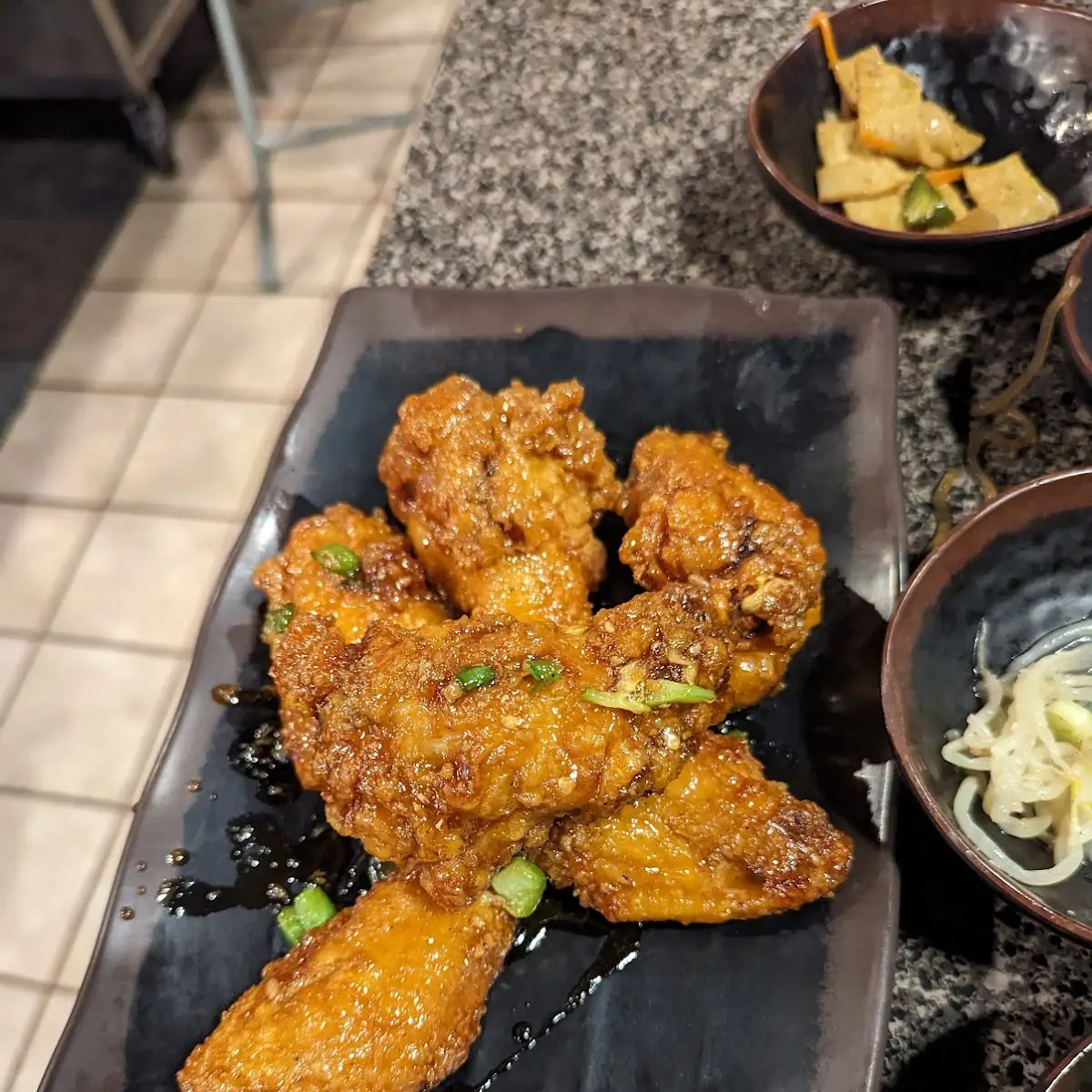 soy & garlic chicken 간장양념 통닭
