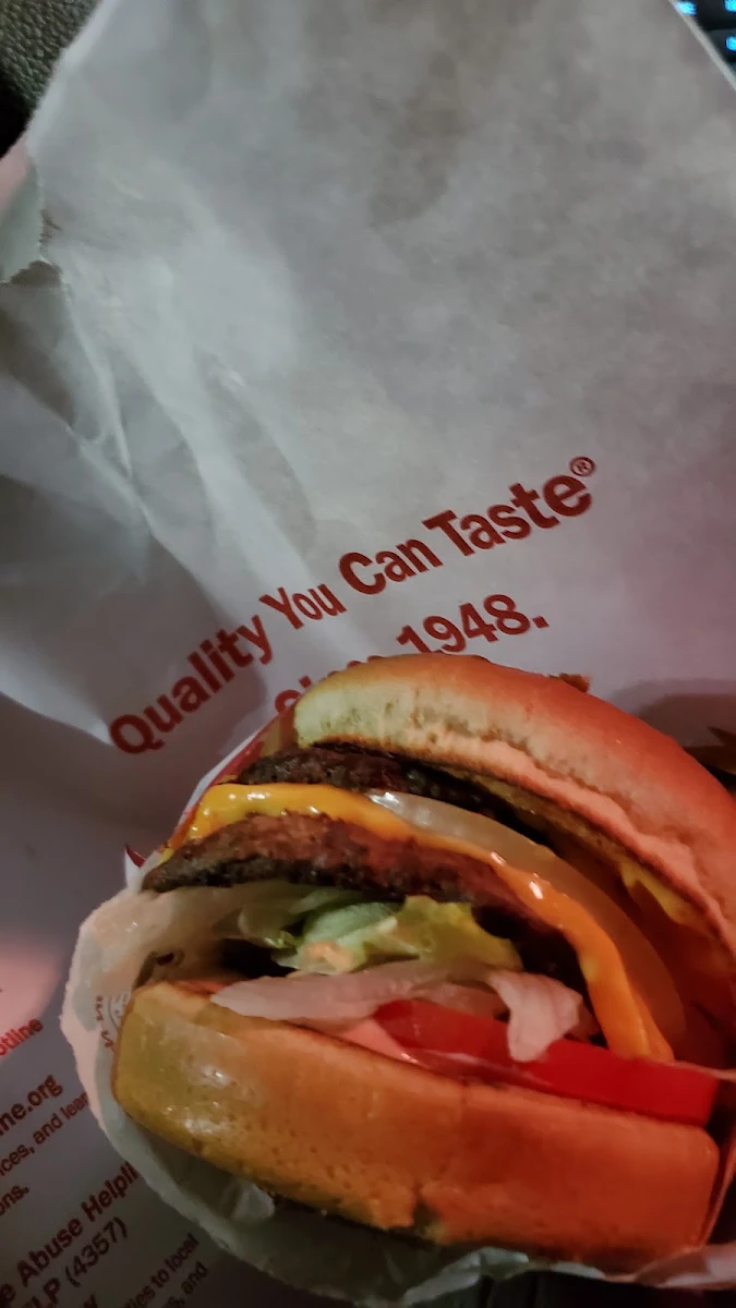 Out Double Cheeseburger