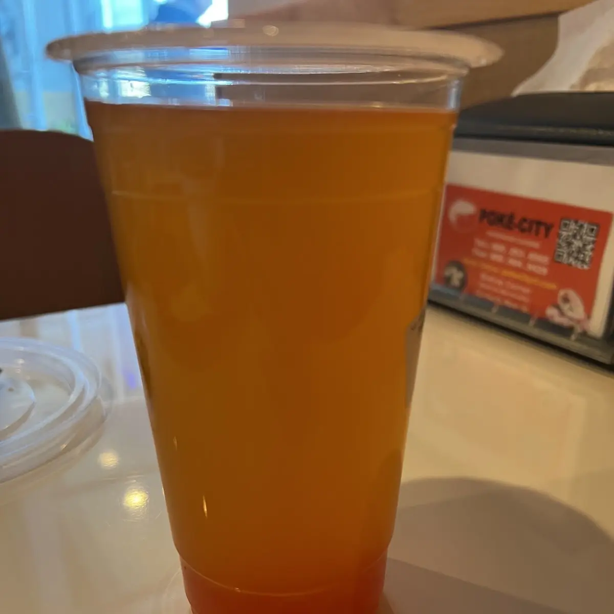 Passion Fruit Ice Tea