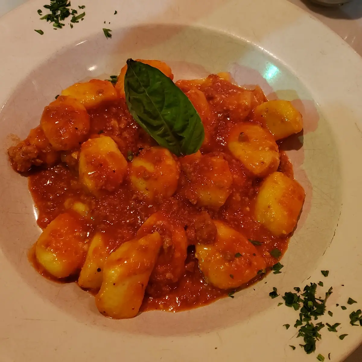 Gnocchi Bolognese