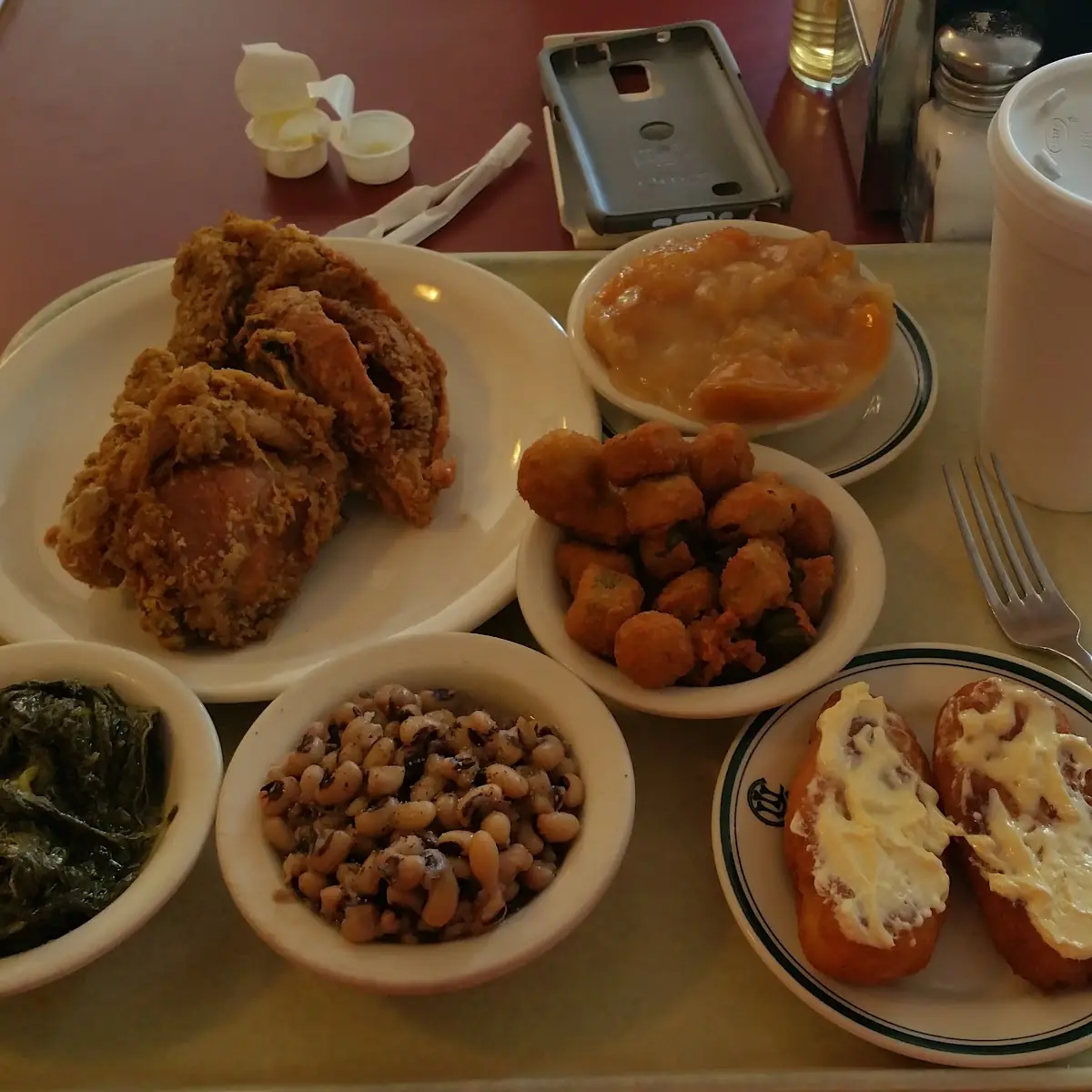 Fried Chicken with Sides