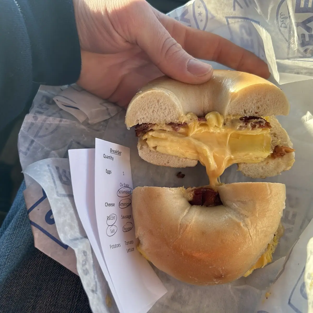 Bacon Egg and Cheese