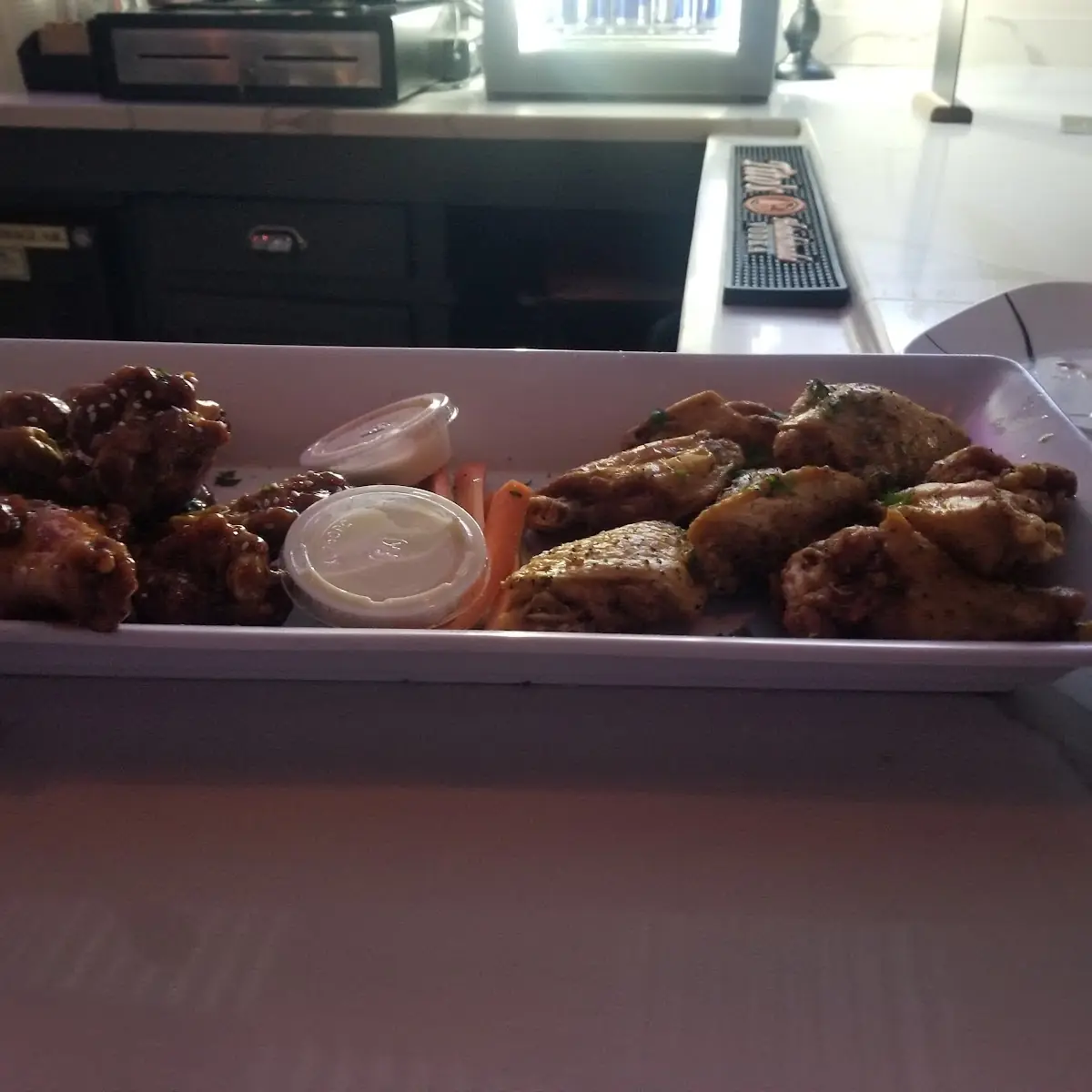 Lemon Pepper Wings a D Teriyaki Wings