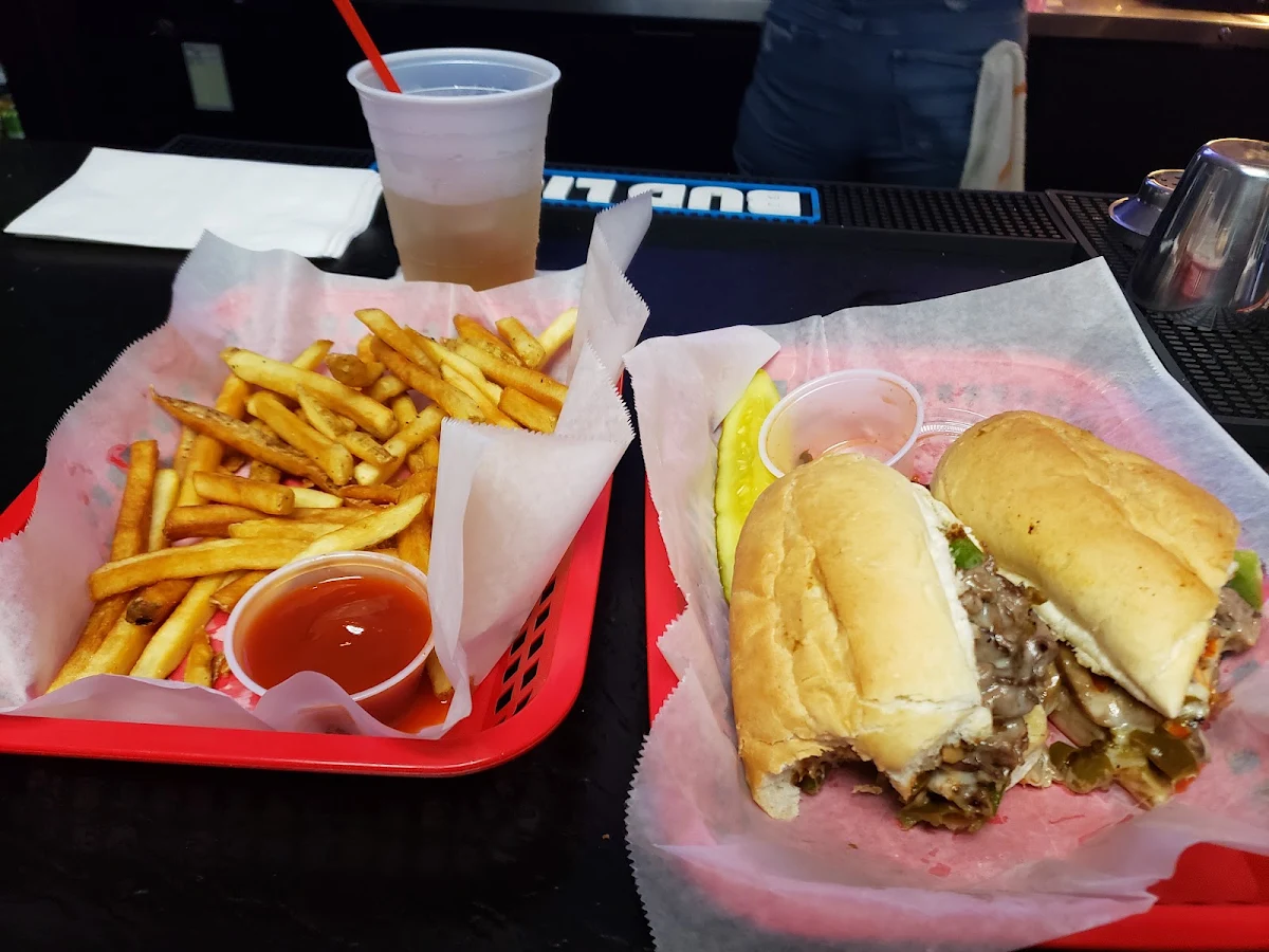 Philly Cheese Steak Sandwich