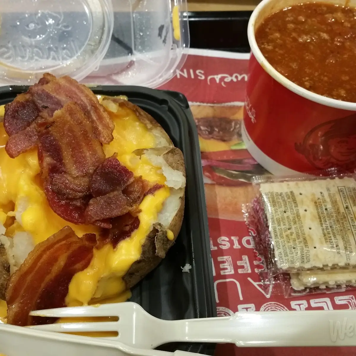 Bacon & Cheddar Baked Potato