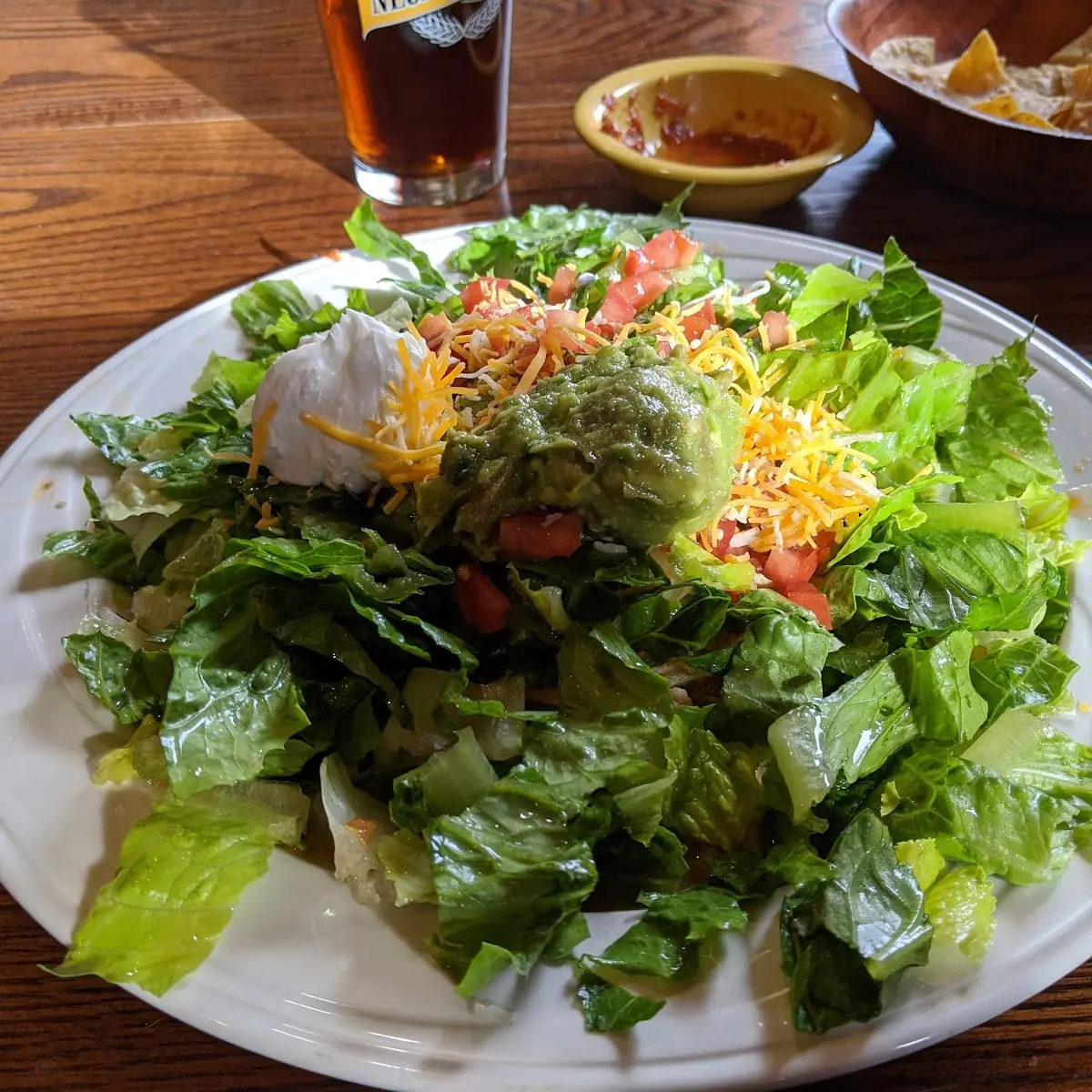 Chicken Tostada