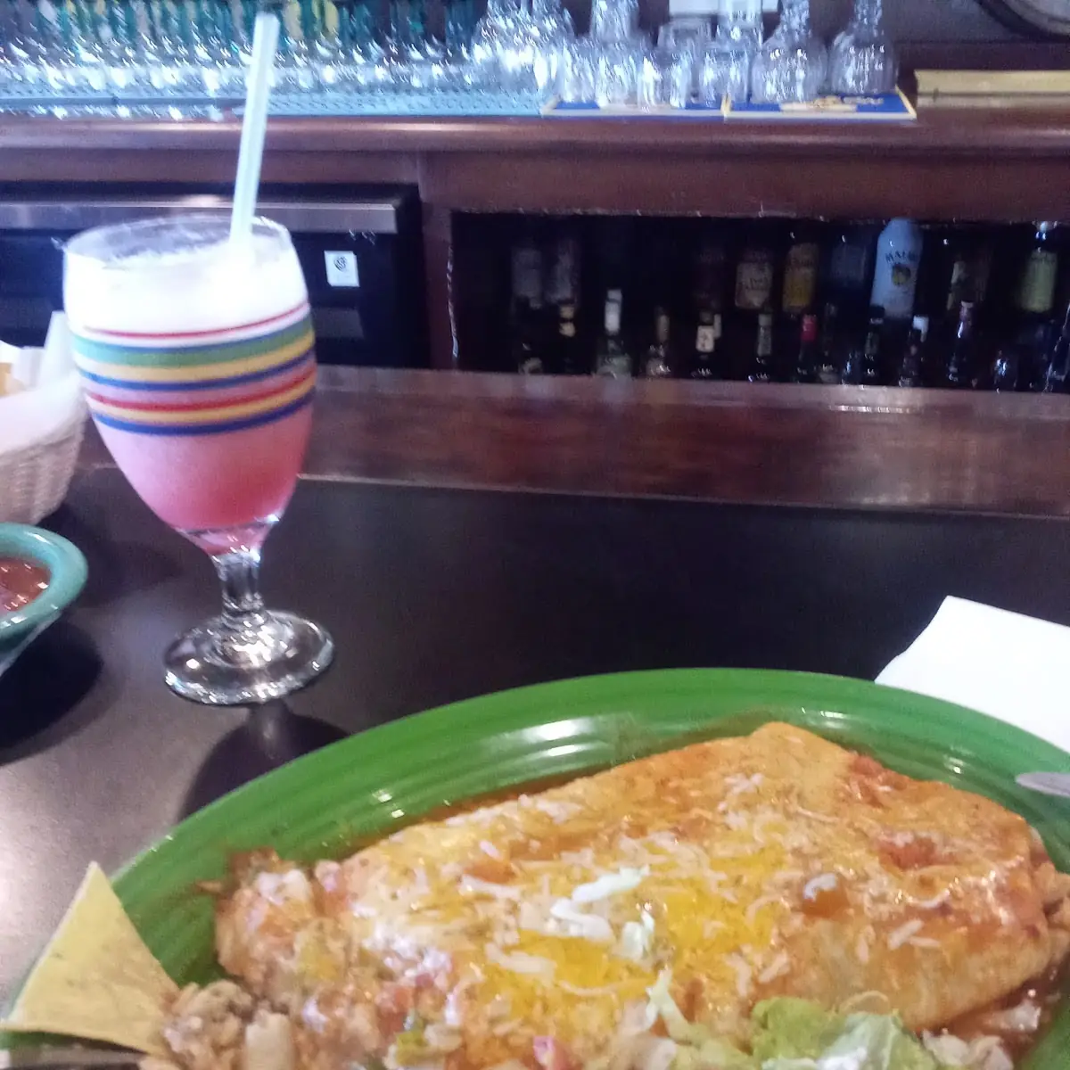 One Chile Relleno & One Enchilada
