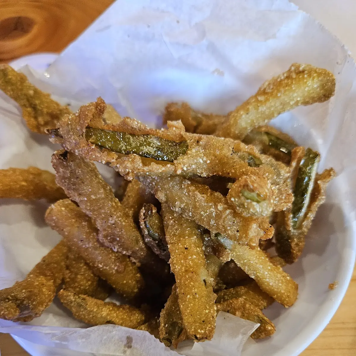 Battered Green Beans