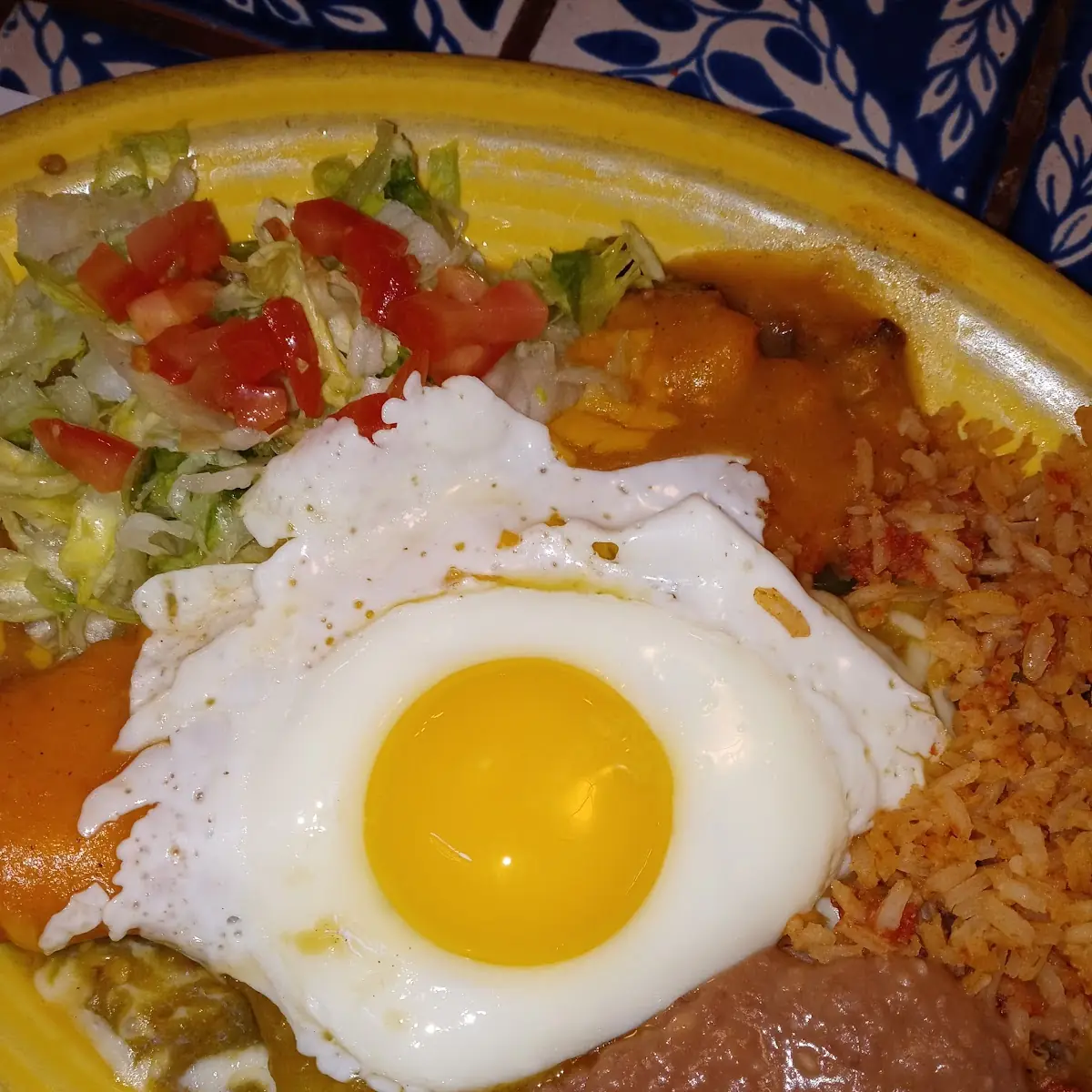 2 Combo with a Fried Egg on Top