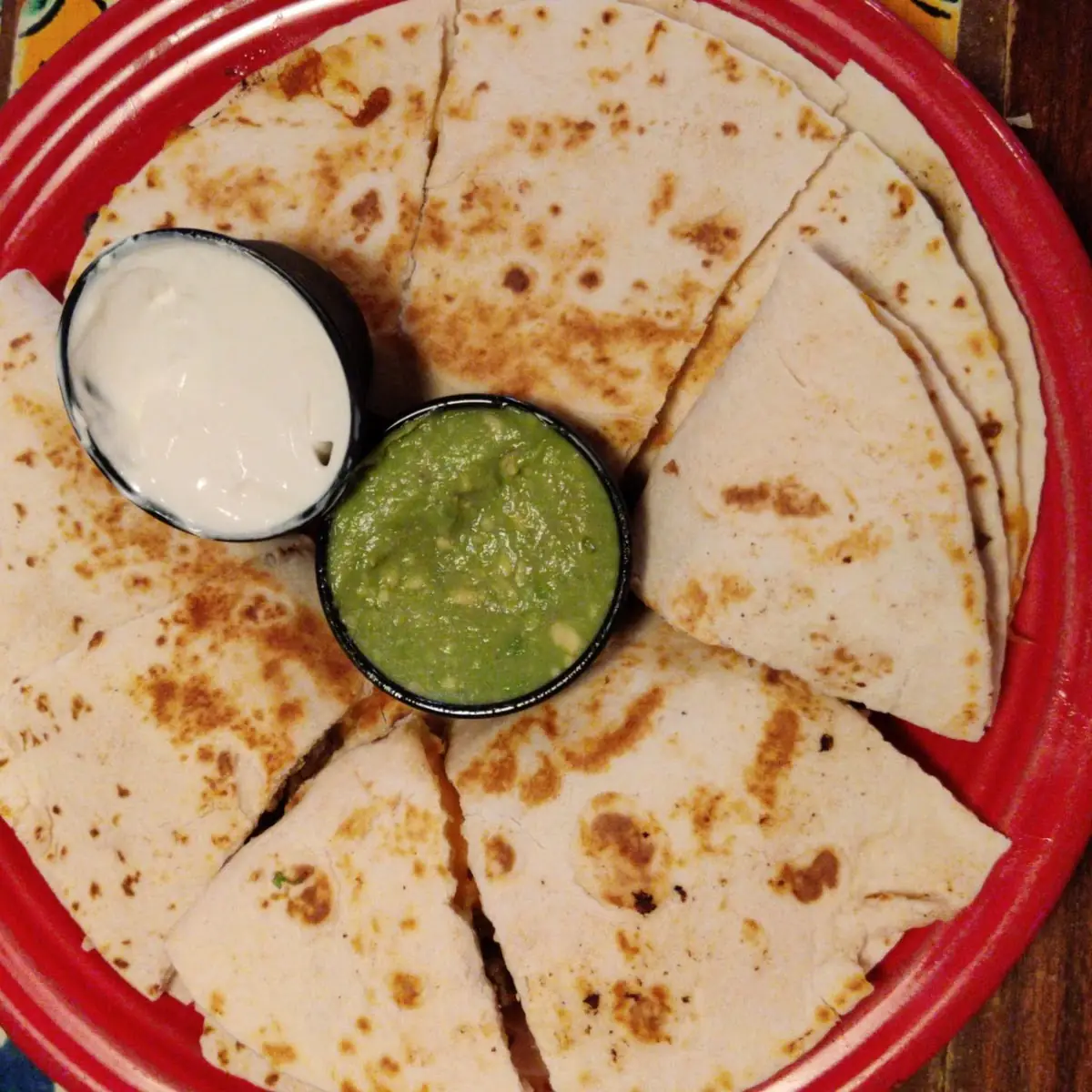 Chicken Quesadilla Lunch