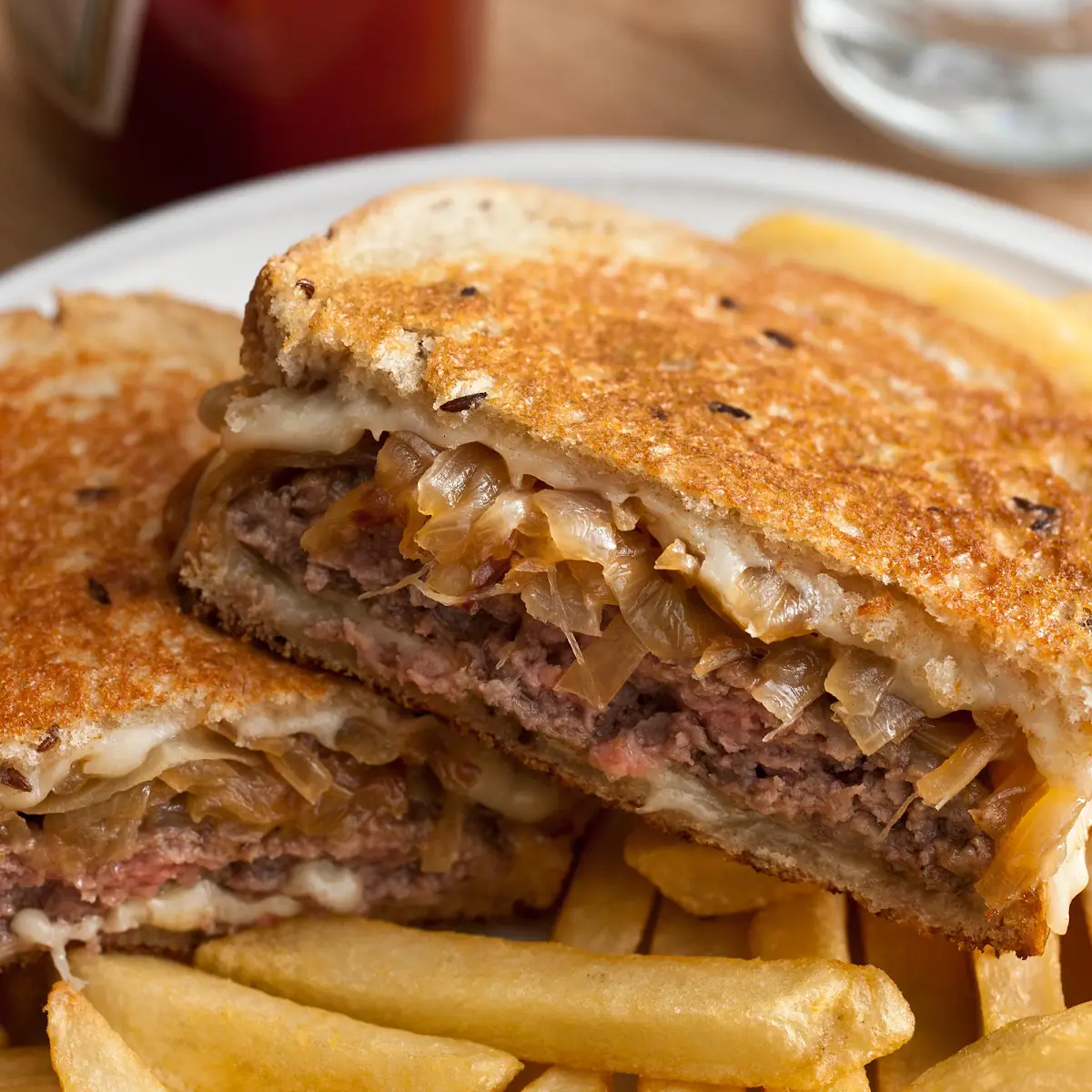Burger Patty Melt