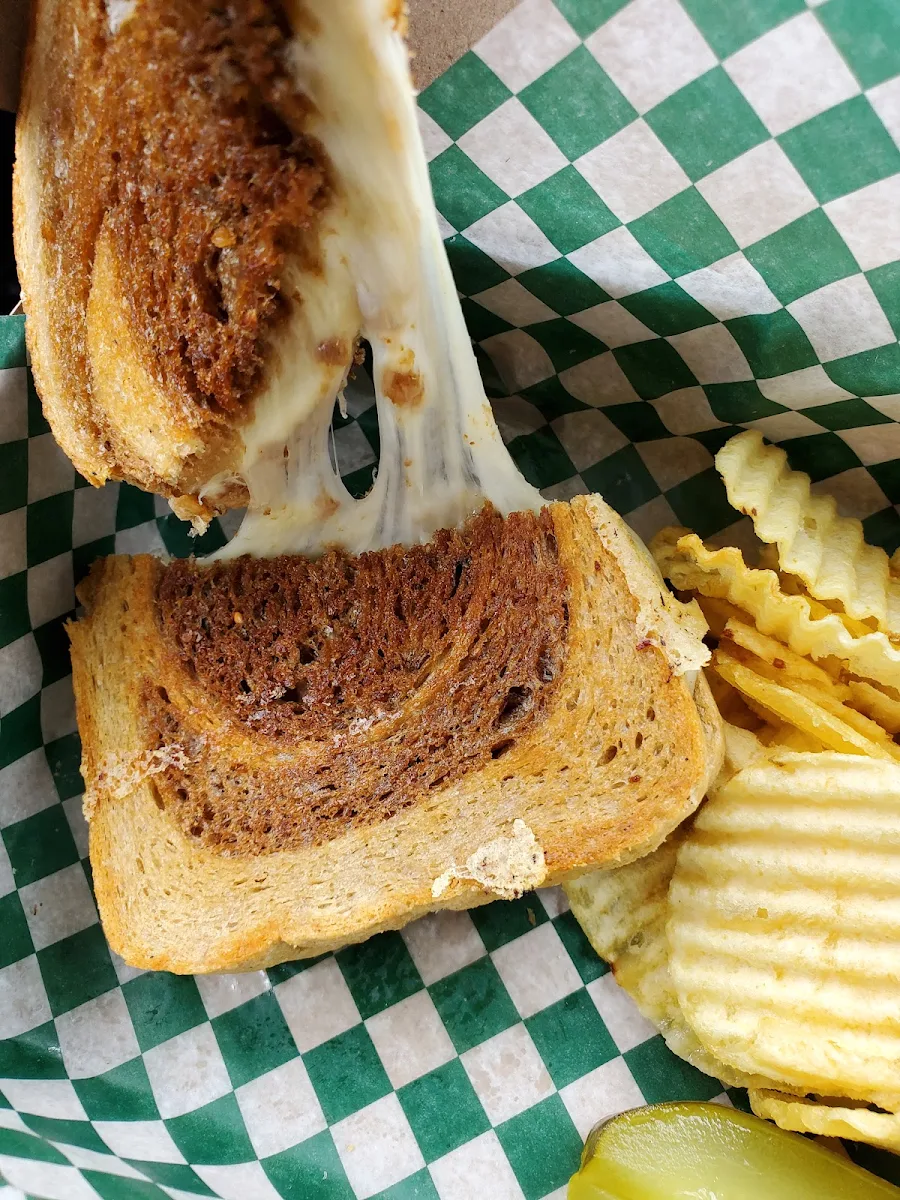Three Cheese Grilled Cheese