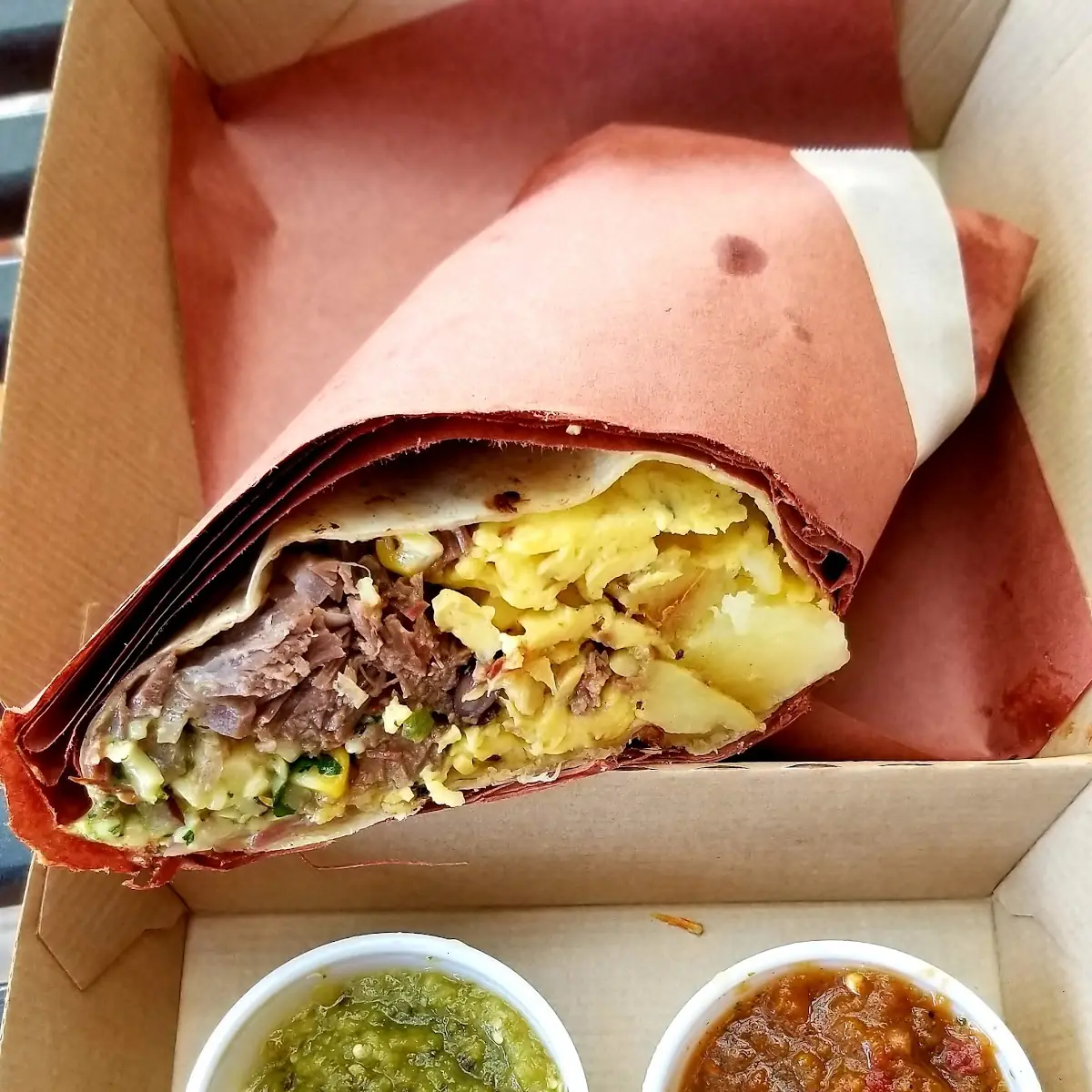 El Guapo Breakfast Burrito