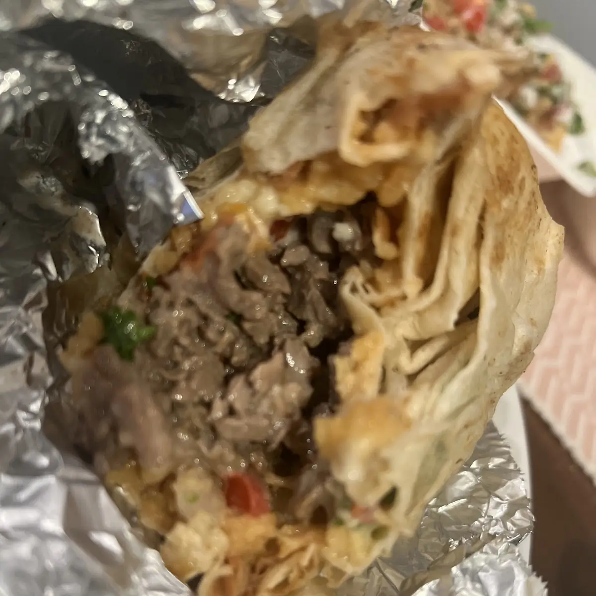 Carne Asada Burrito