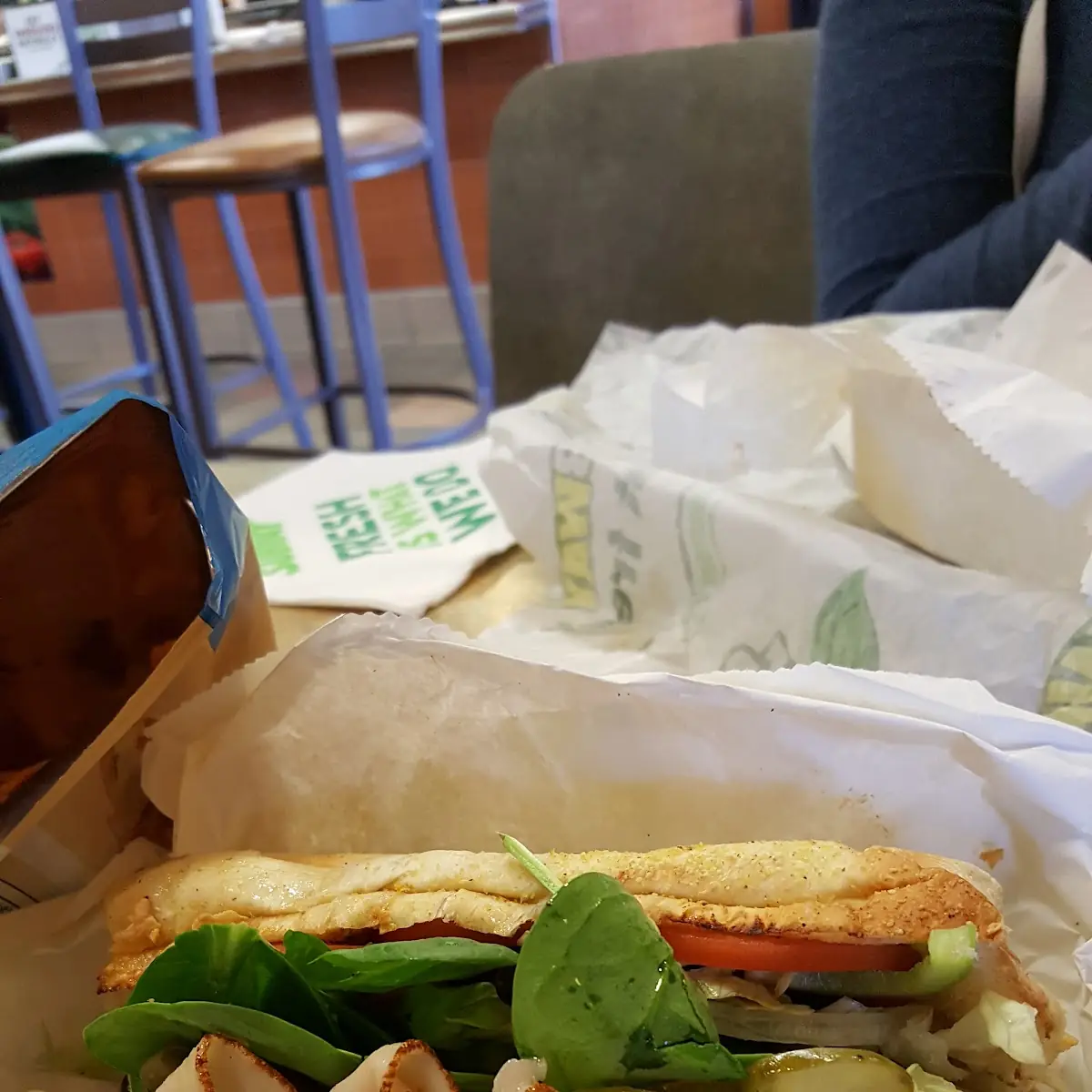 Turkey Subway Sandwich