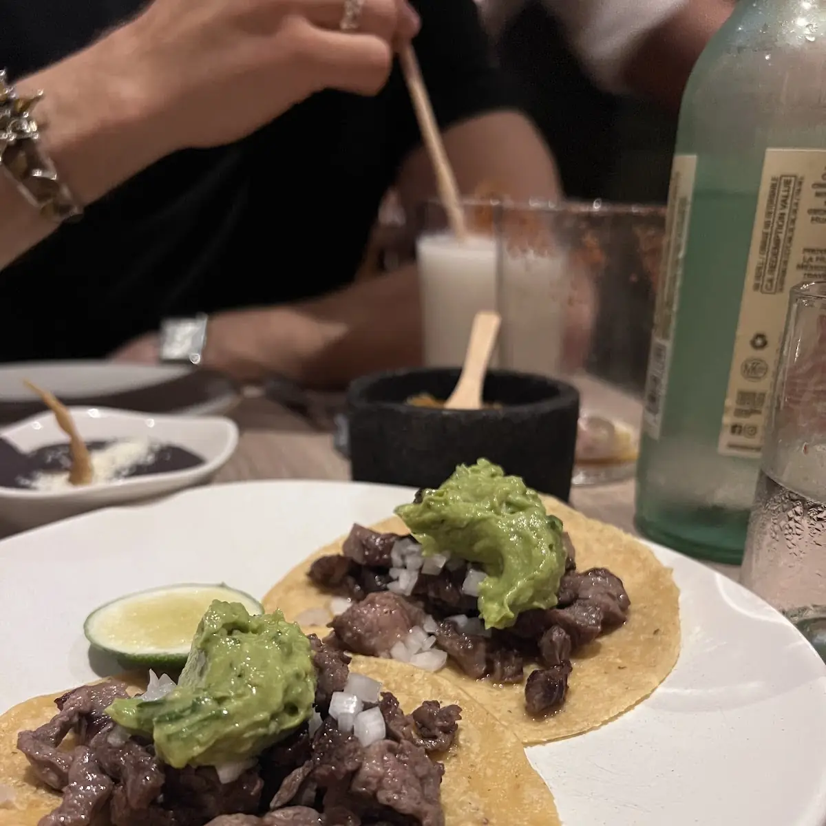 Mole Enchiladas and Steak Tacos
