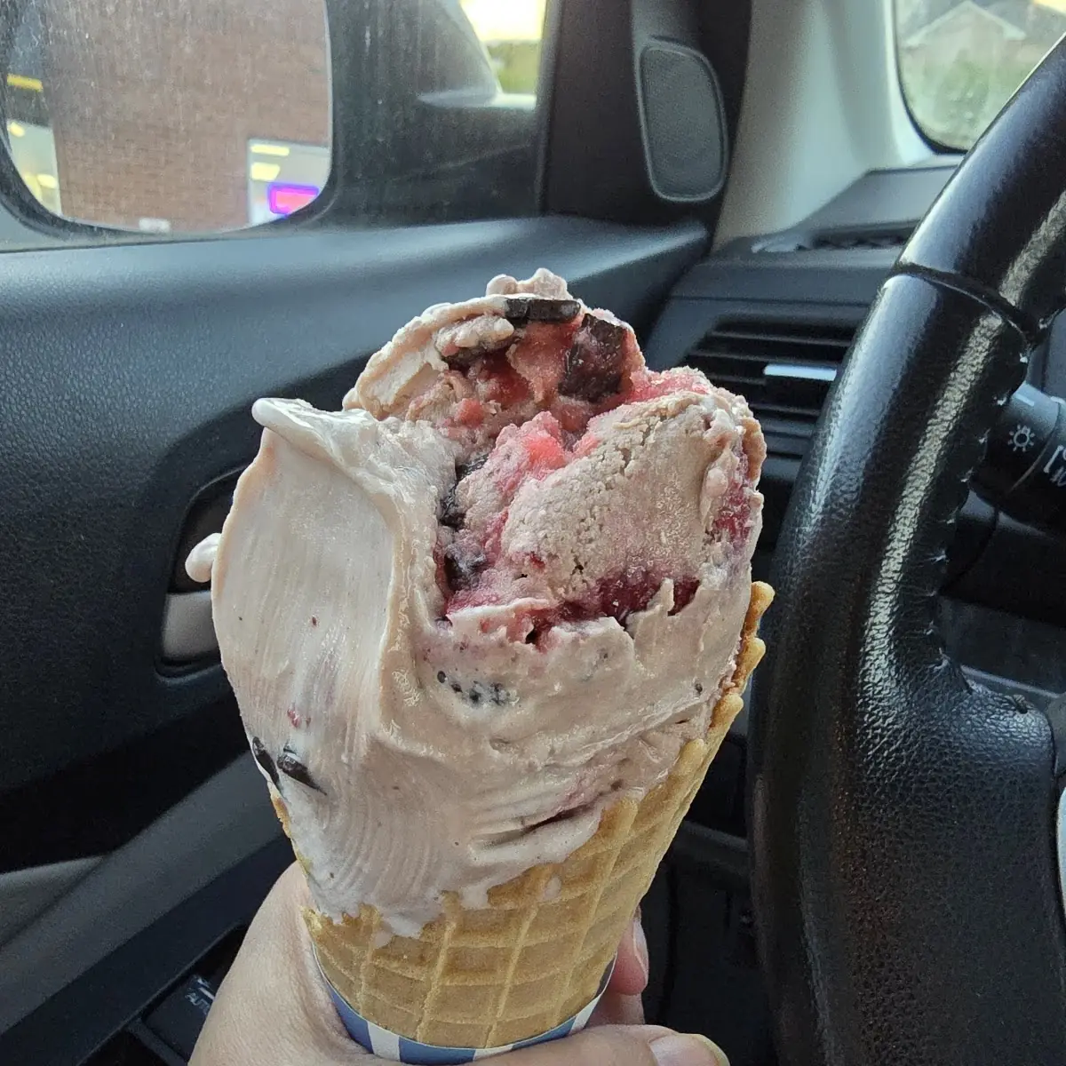 Chocolate Covered Strawberry Custard