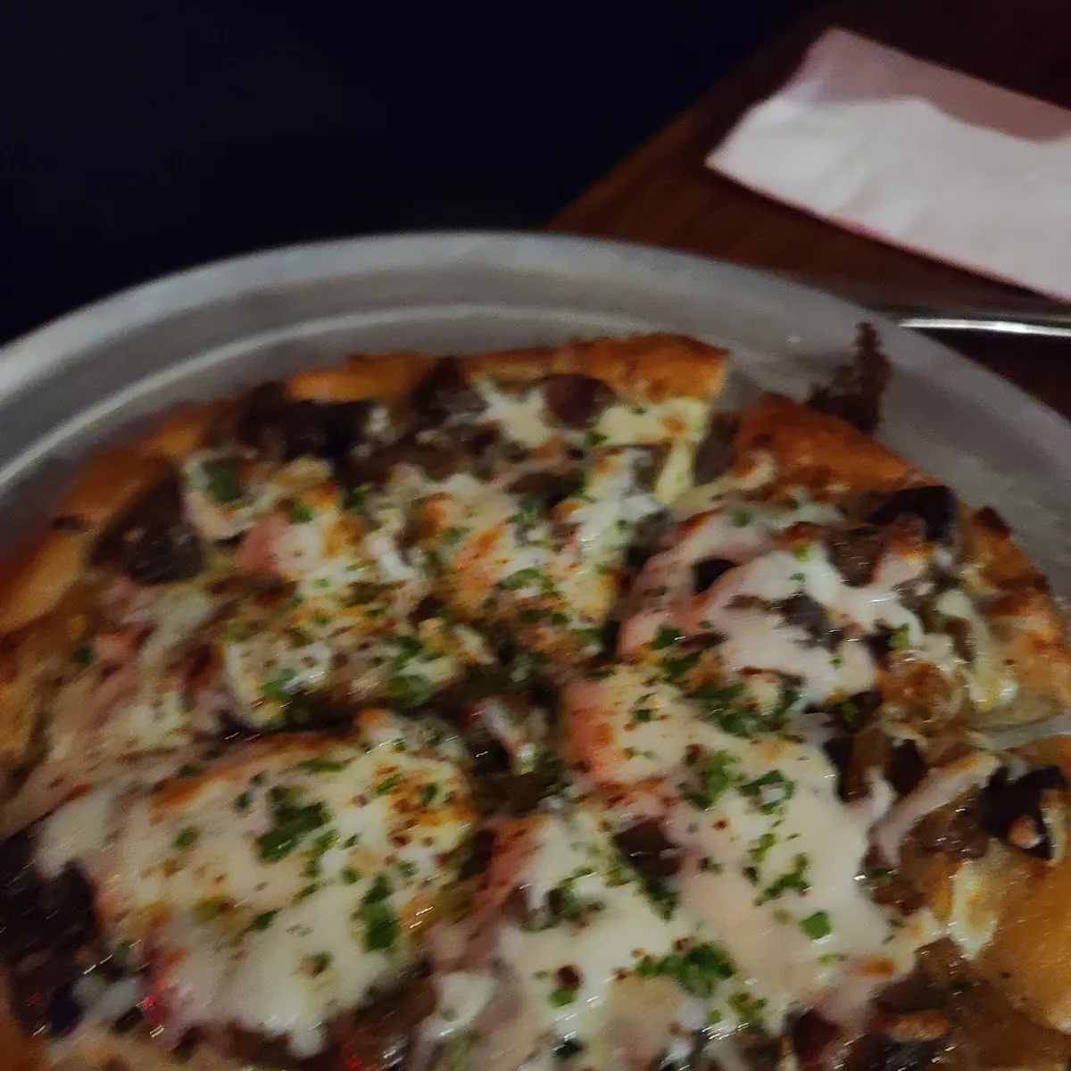 Mushroom Pizza