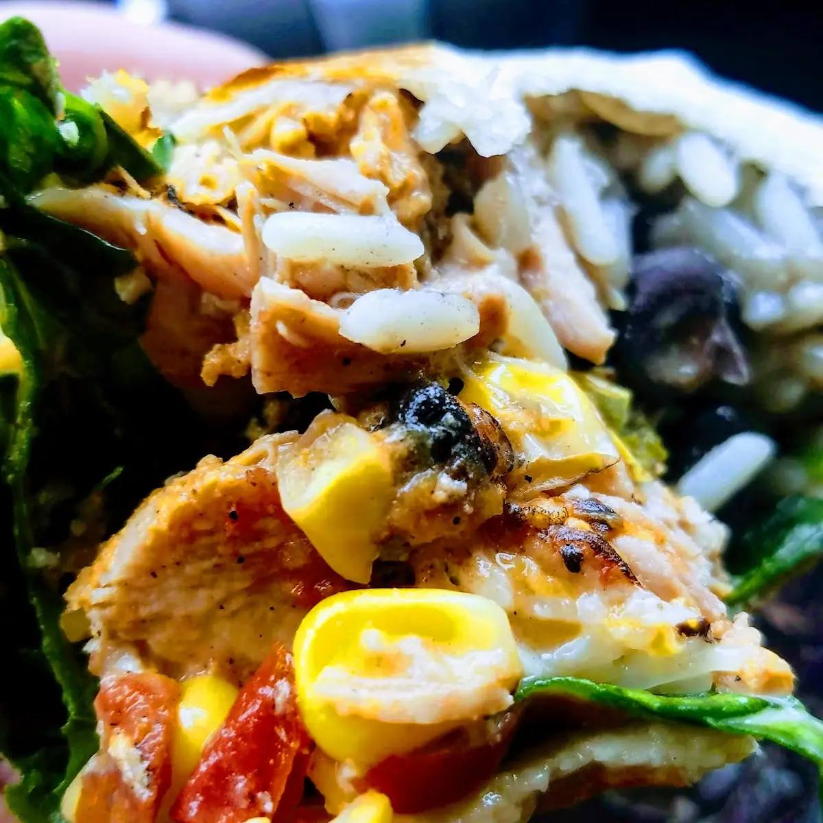 Chicken Burrito Inside Delish