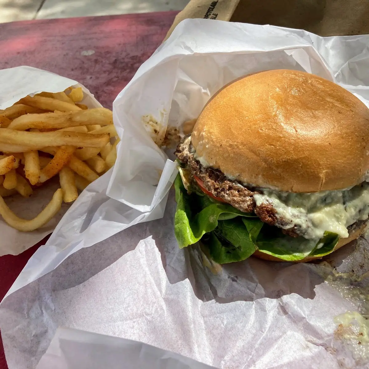 Blue Cheese Burger