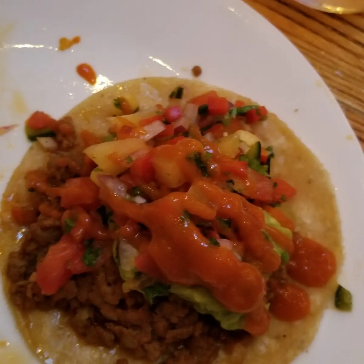 Spicy Chorizo Taco
