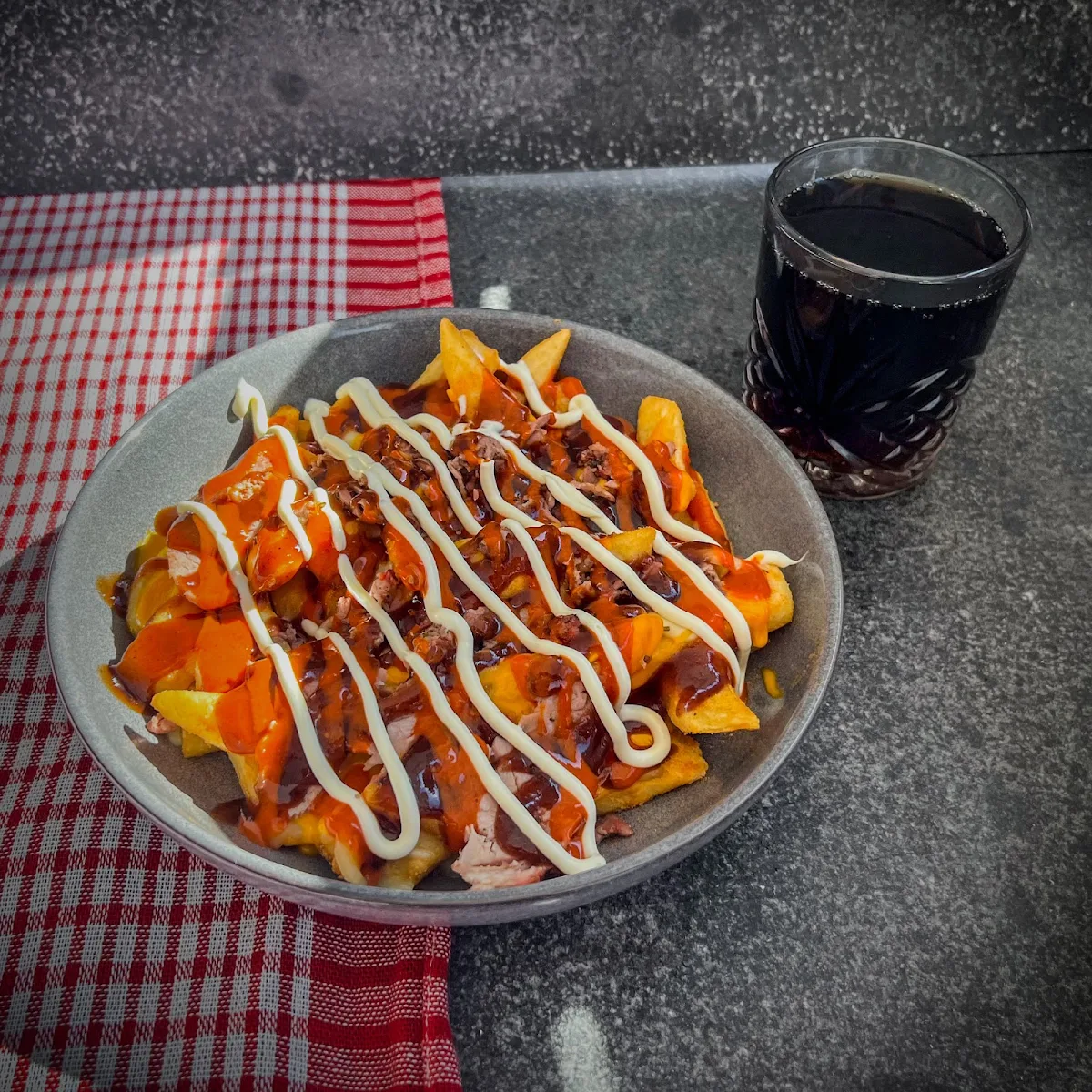 BBQ Loaded Chips, Dante's Pizza