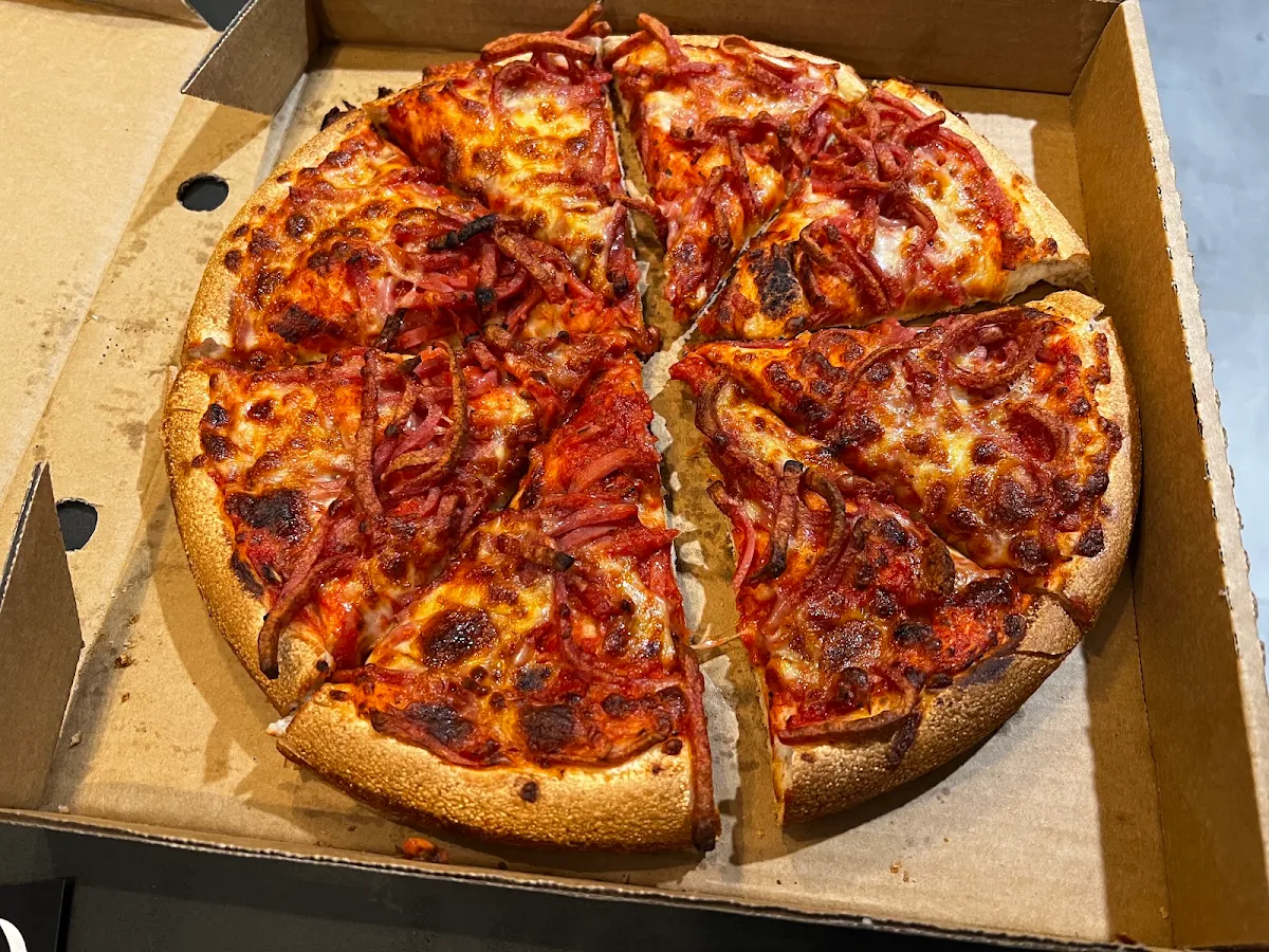 Ham and Cheese Pizza, Dante's Pizza
