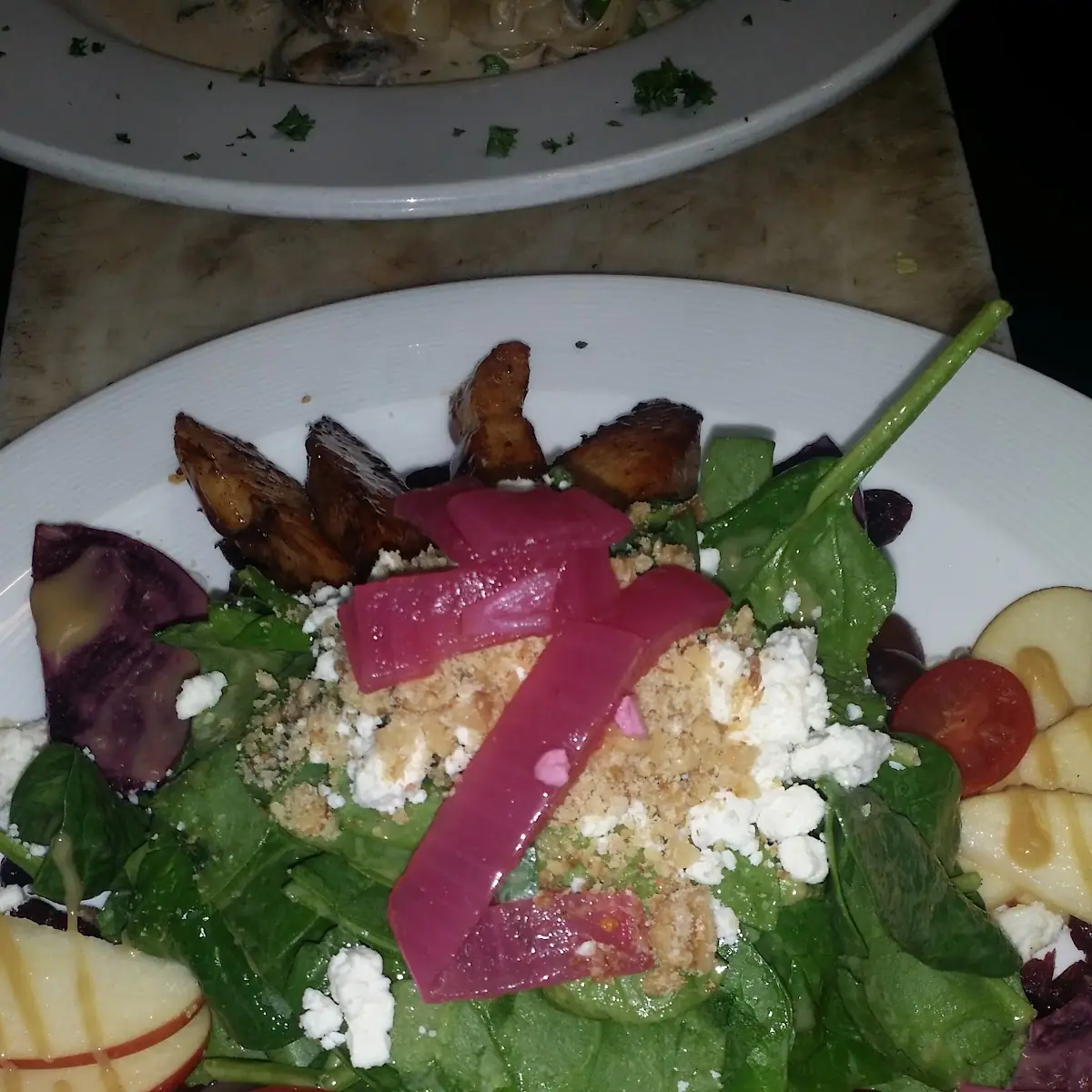 Spinach Salad with Chicken