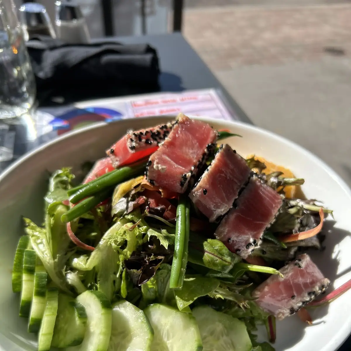 Seared Ahi Tuna Salad